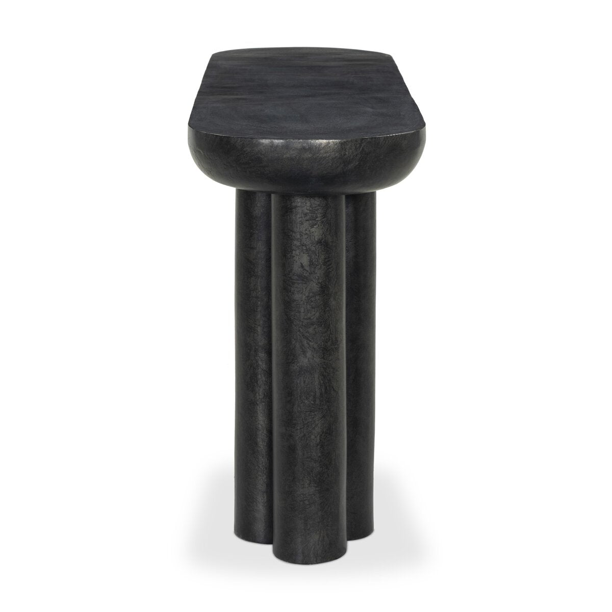 Briar 60" Console Table - Raw Black