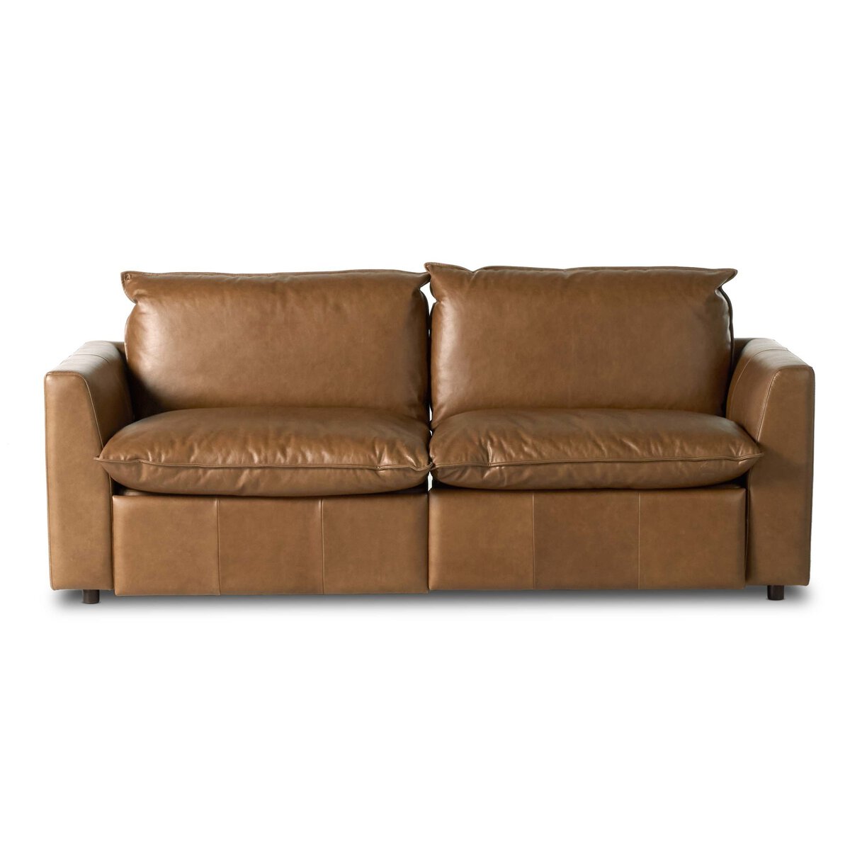 Journee 88" 2 Piece Power Recliner Sofa - Sonoma Chestnut