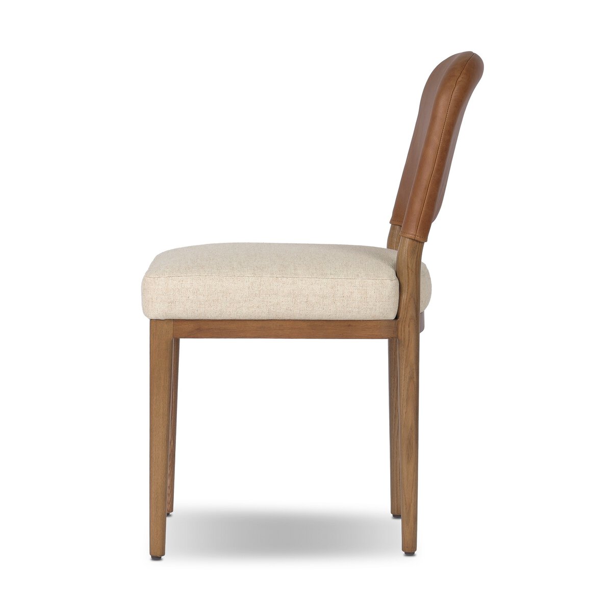 River 19" Top Grain Leather Dining Chair - Antwerp Natural