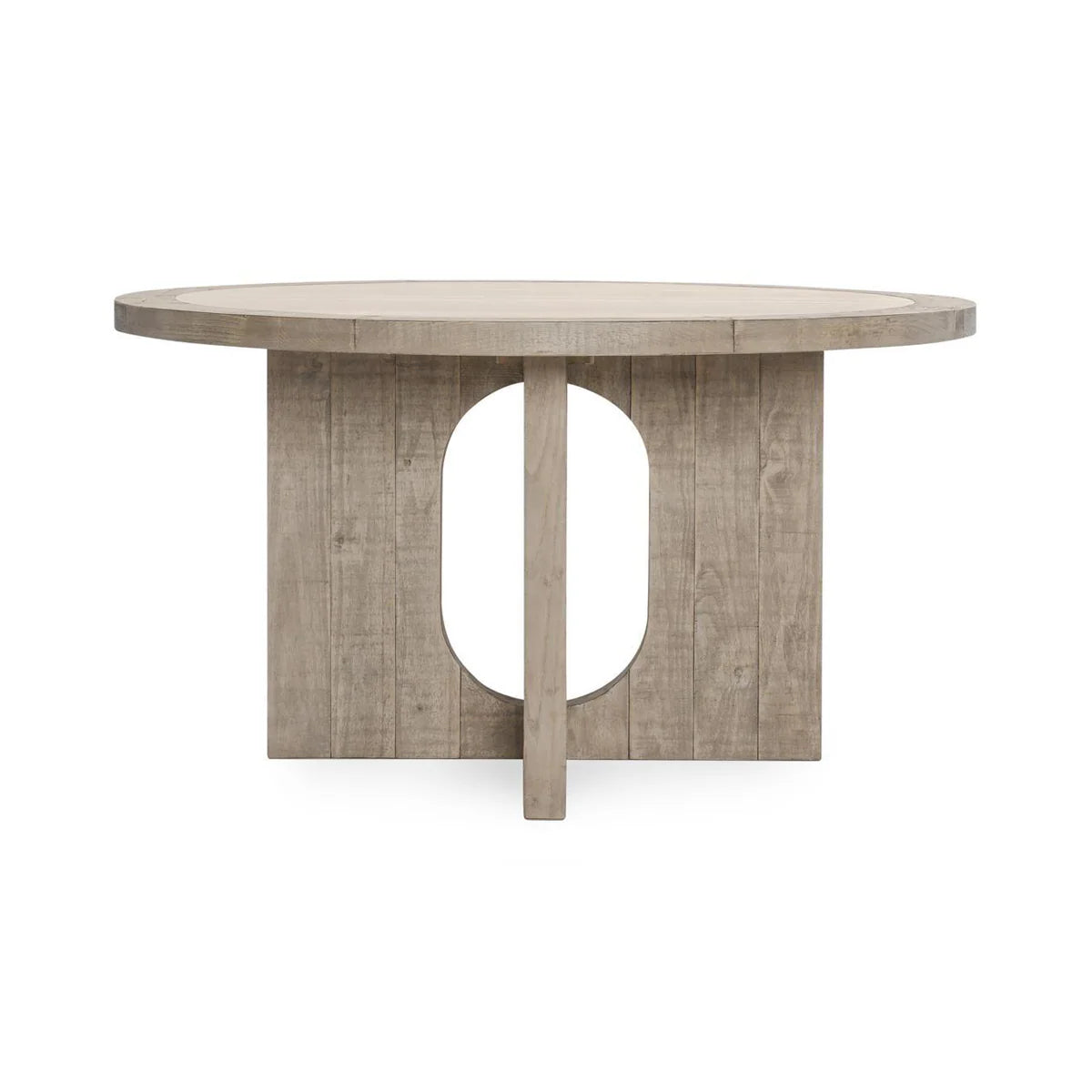 Kimia 55" Round Dining Table - Natural