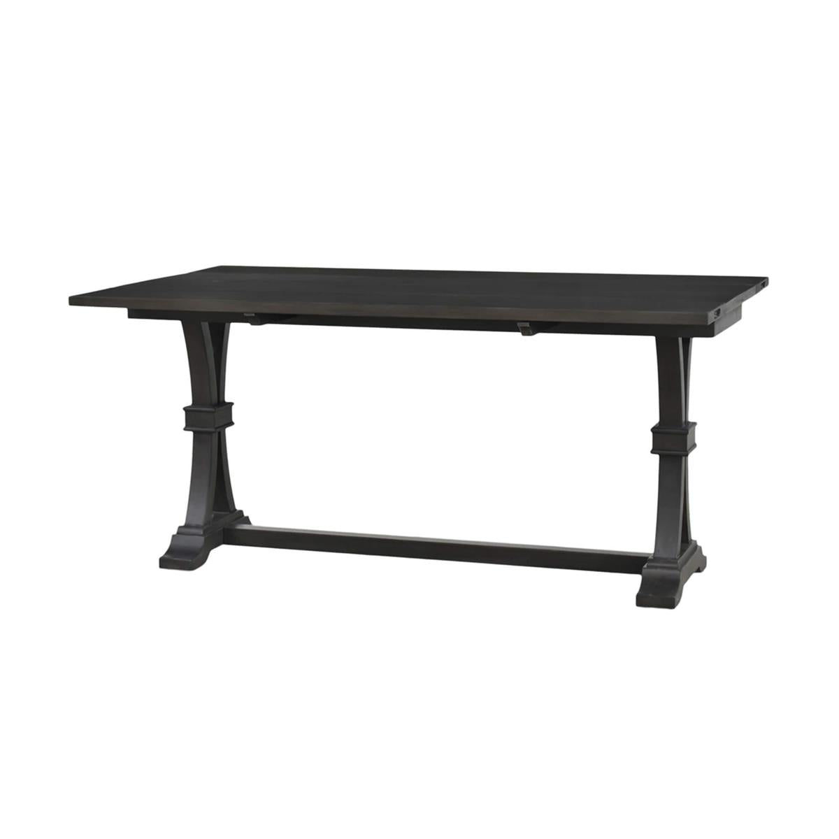 Angelina 64" Folding Top Console Table - Grey Oak