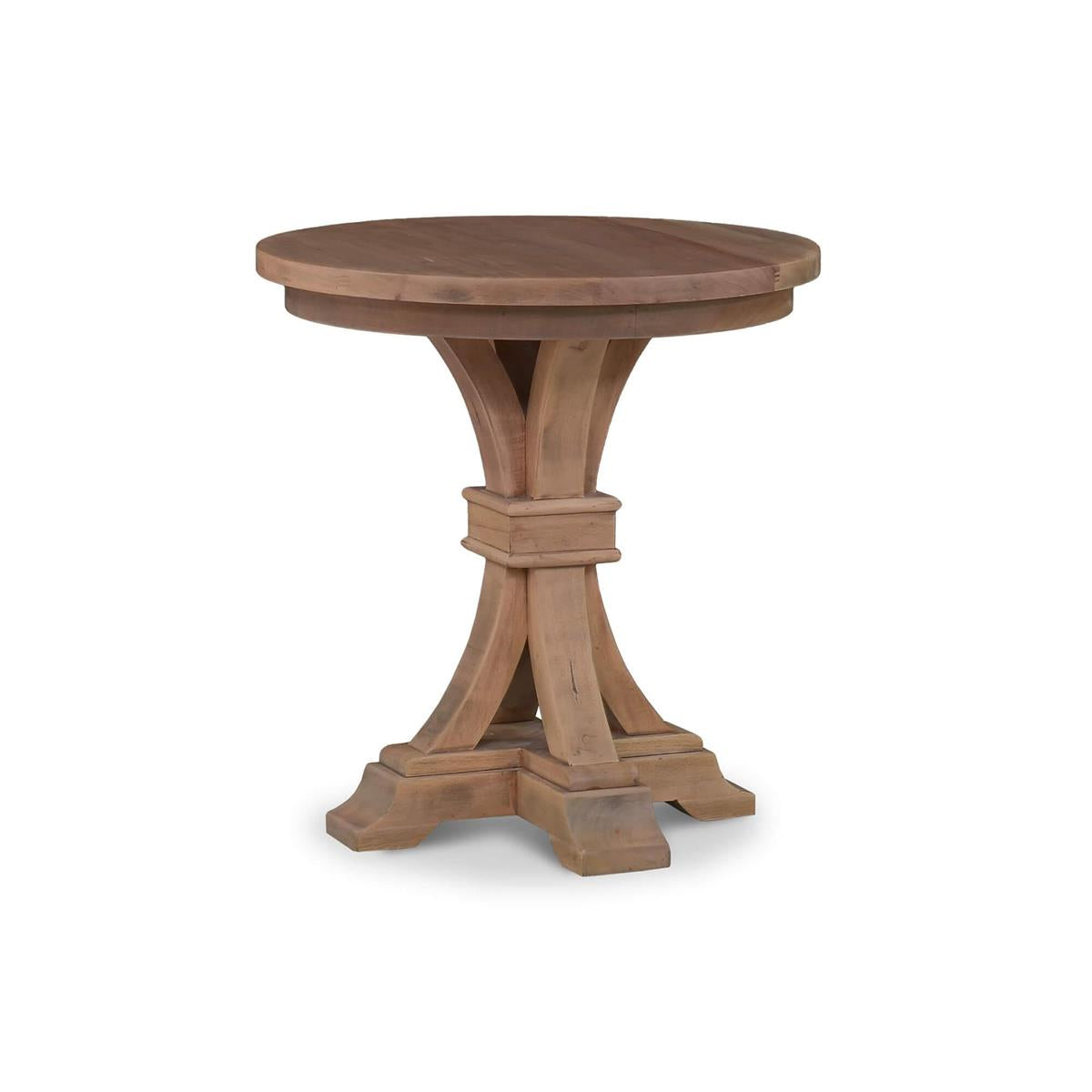 Vika 24" Mahogany End Table - Driftwood