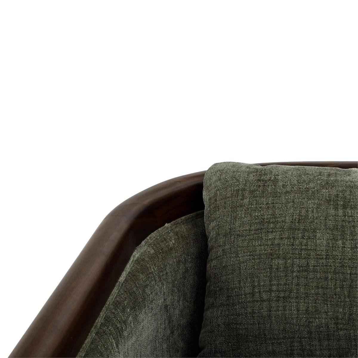 Albans 30" Swivel Chair - Thames Moss Green