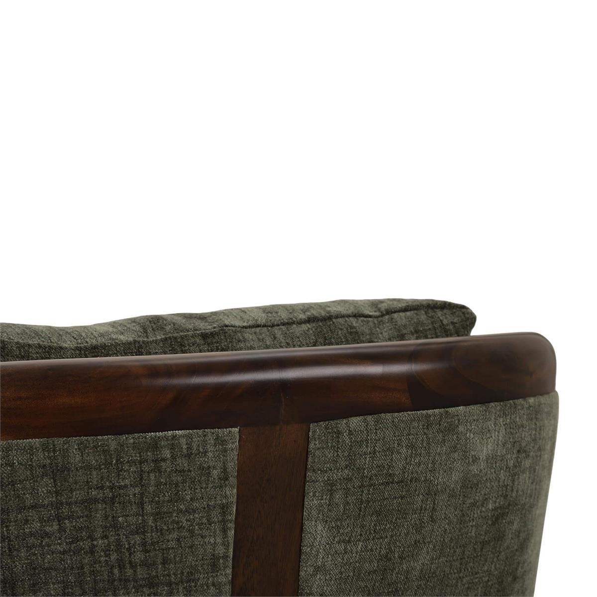 Albans 30" Swivel Chair - Thames Moss Green