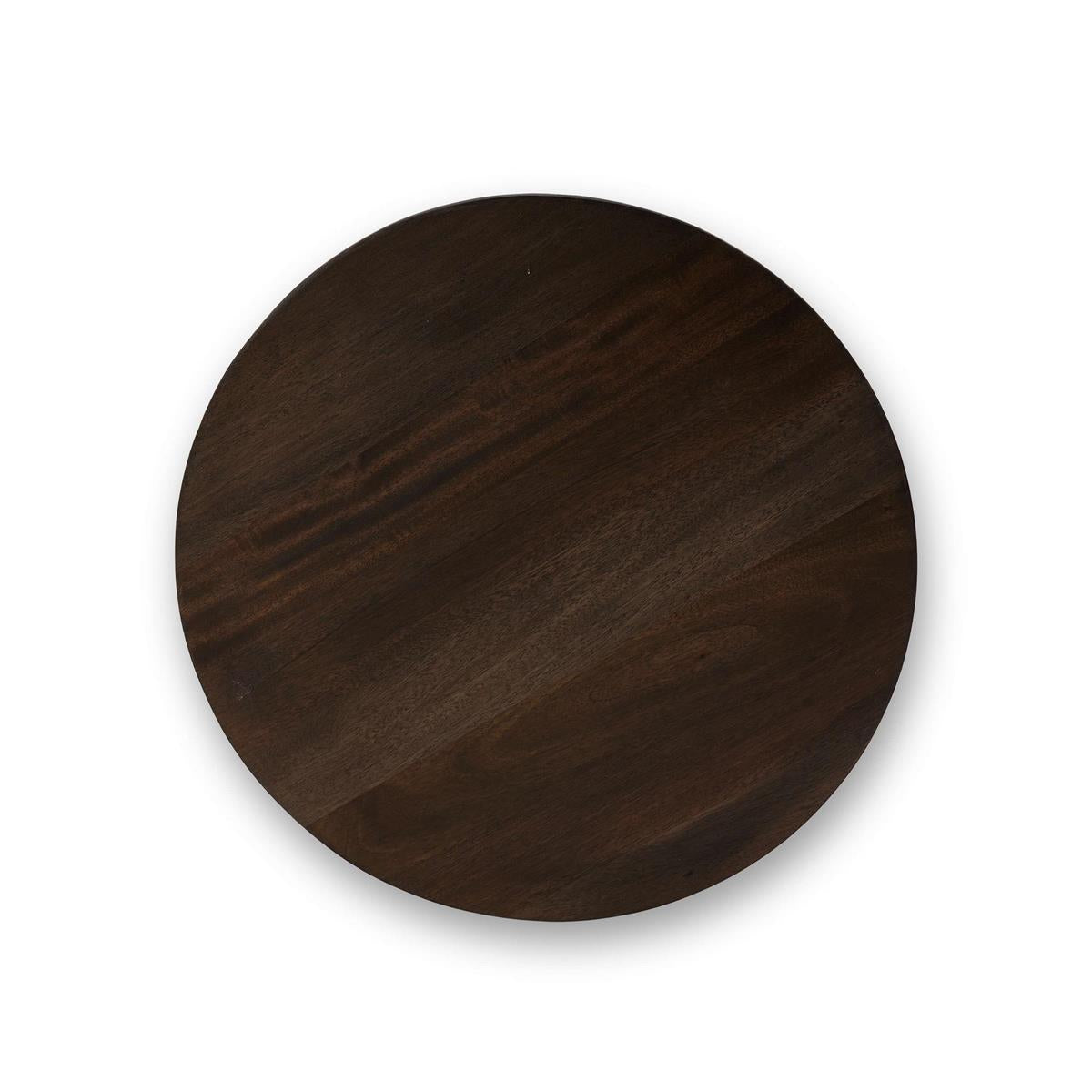 Ronnell 16" Mahogany End Table - Walnut