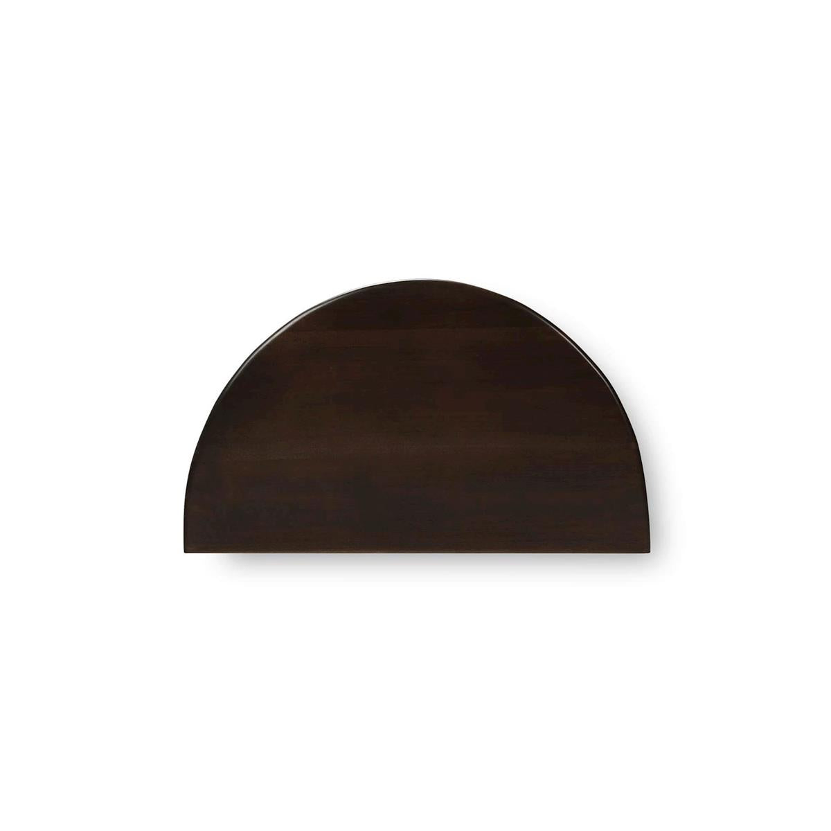 Petra 28" Mahogany End Table - Dark Walnut