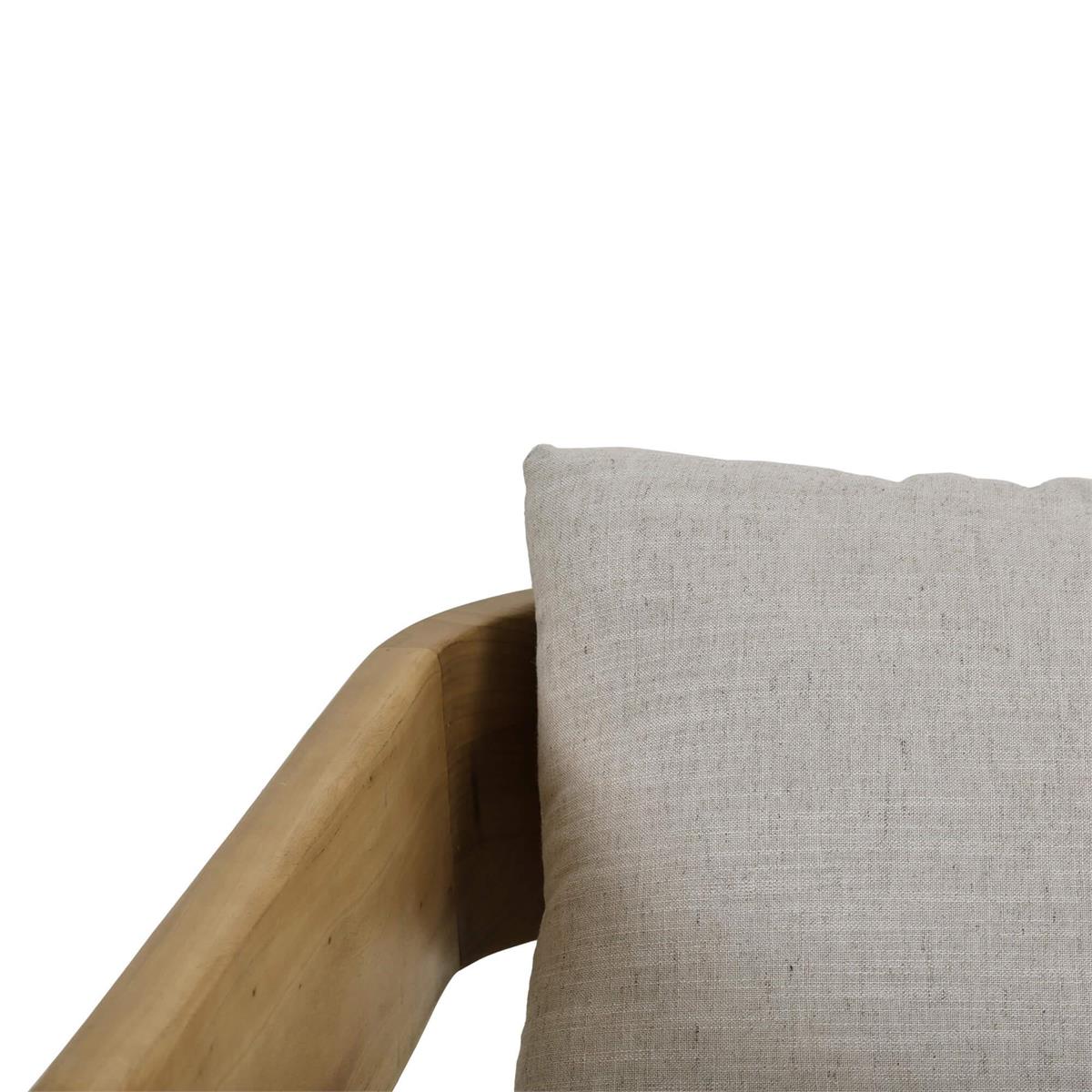 Declan 32" Occasional Chair - Siena Ivory Linen