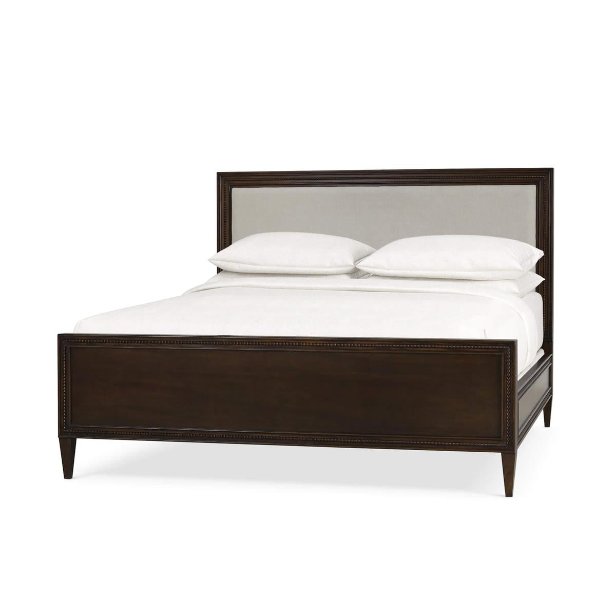 Inez 65" Mahogany Queen Bed - Thames Natural