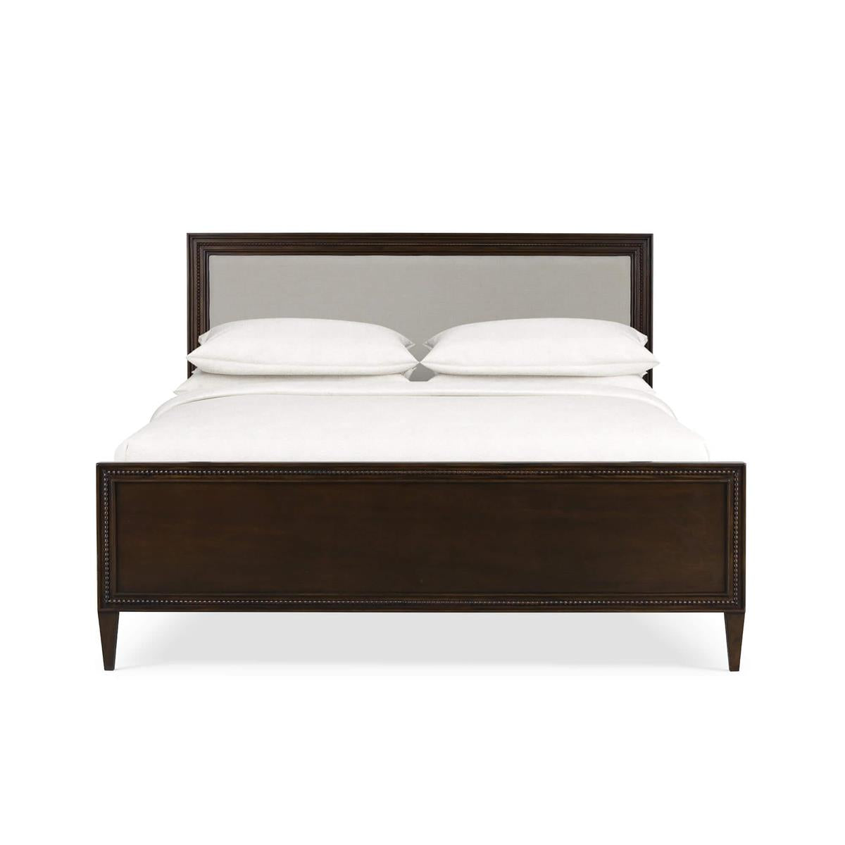 Inez 65" Mahogany Queen Bed - Thames Natural