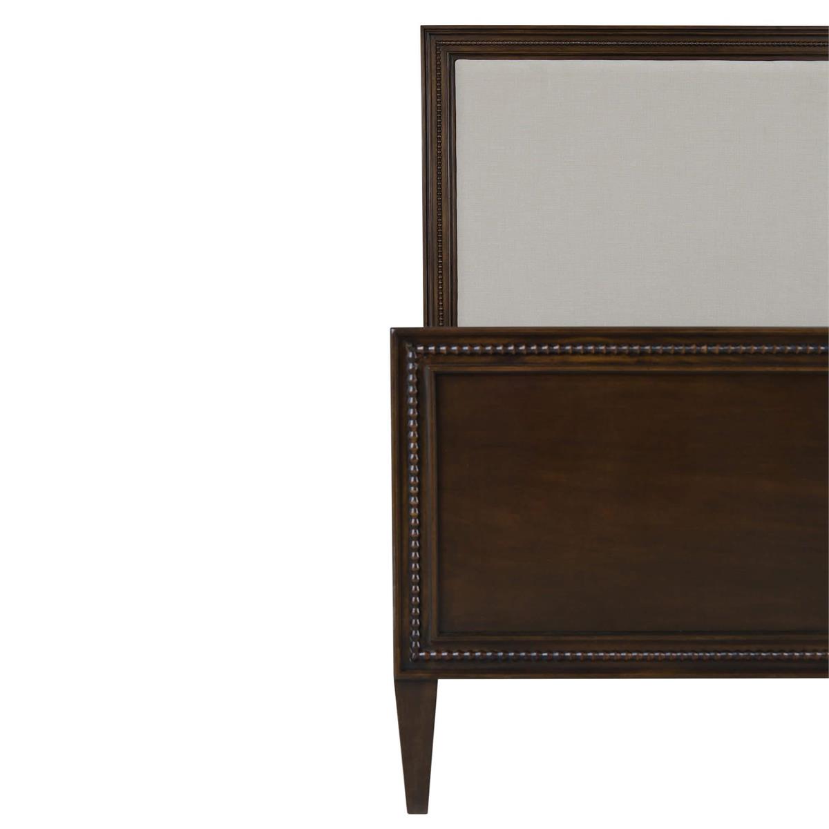 Inez 80" Mahogany King Bed - Thames Natural