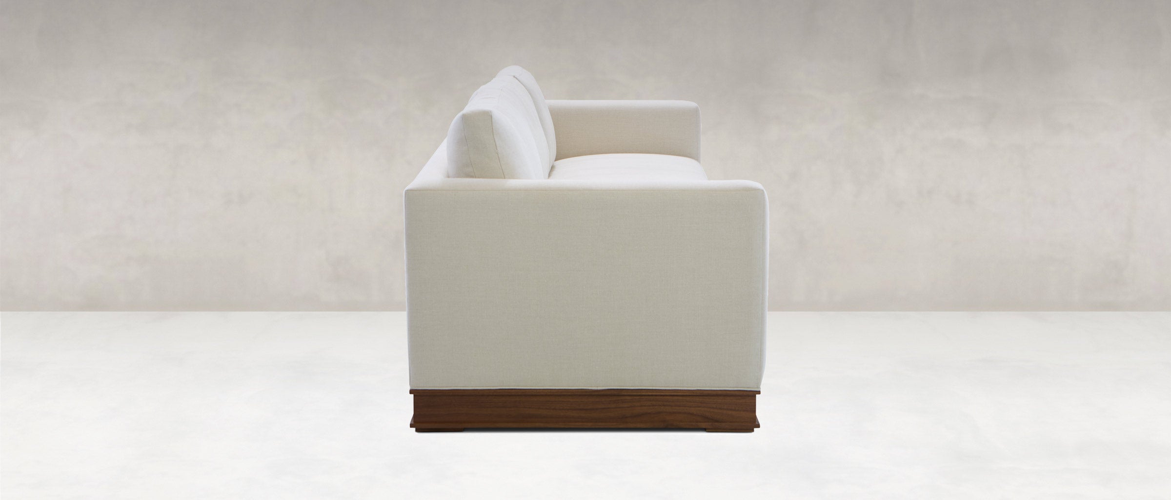 Bradford Express Ship 102" Bench Cushion Sofa - Velvet Taupe