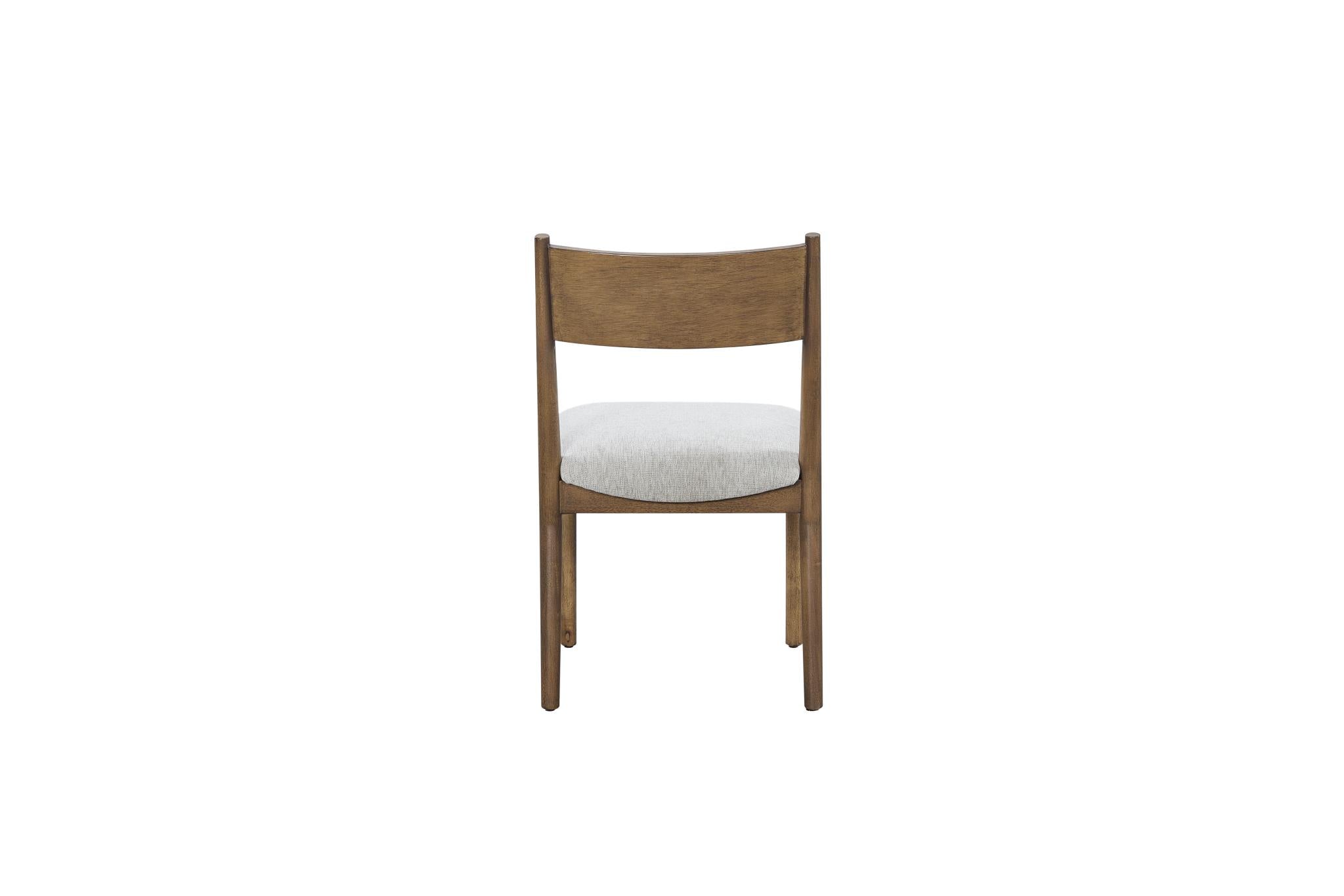 Morris Elm Dining Side Chair - Natural & Latte