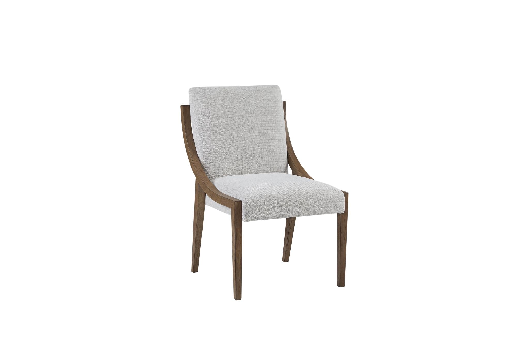 Wendell Dining End Chair - Natural & Latte