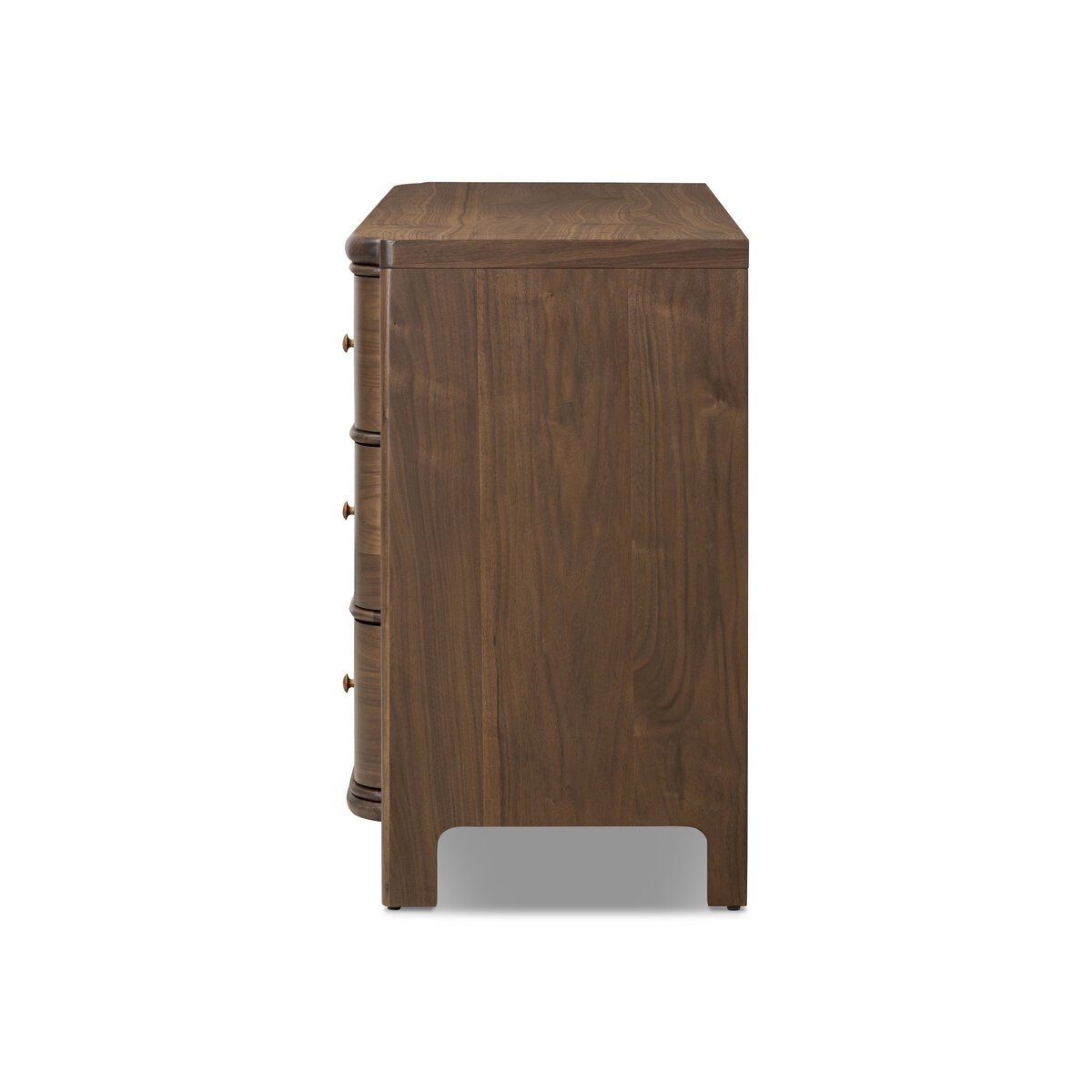 Lennox 65" 8 Drawer Dresser - Dark Brown Walnut