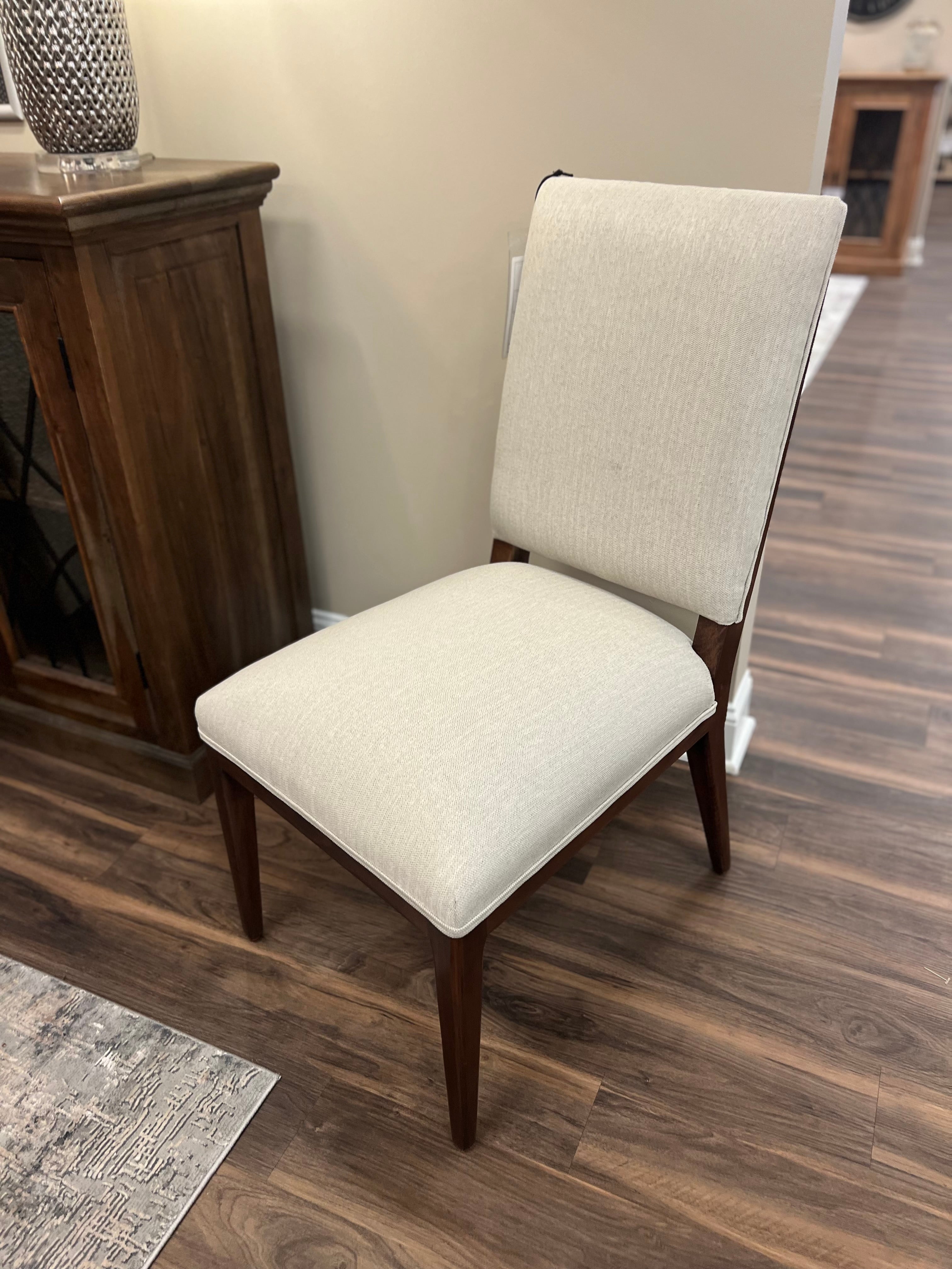 Willis Deconstructed Dining Chair - Performance Cream + Natural + Smoke