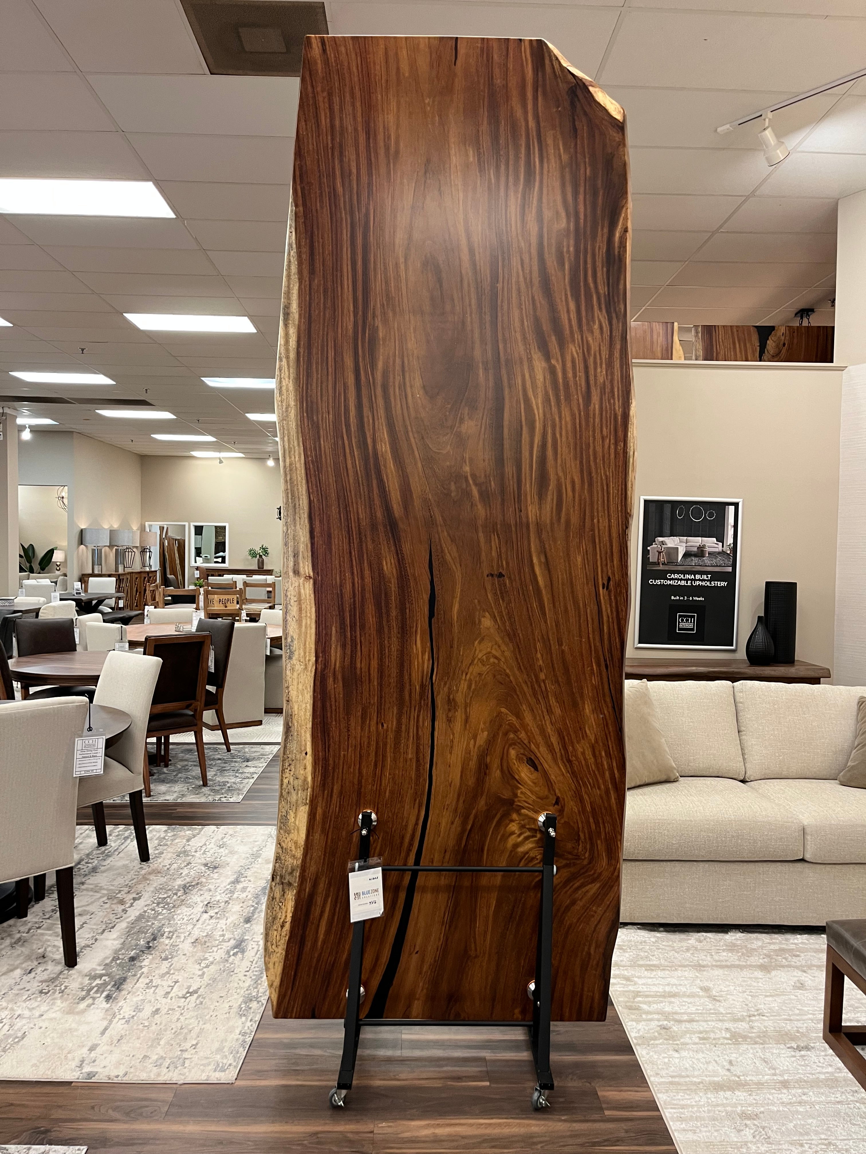 Nicoya 120" Guanacaste Live Edge Dining Table - Natural - SN456