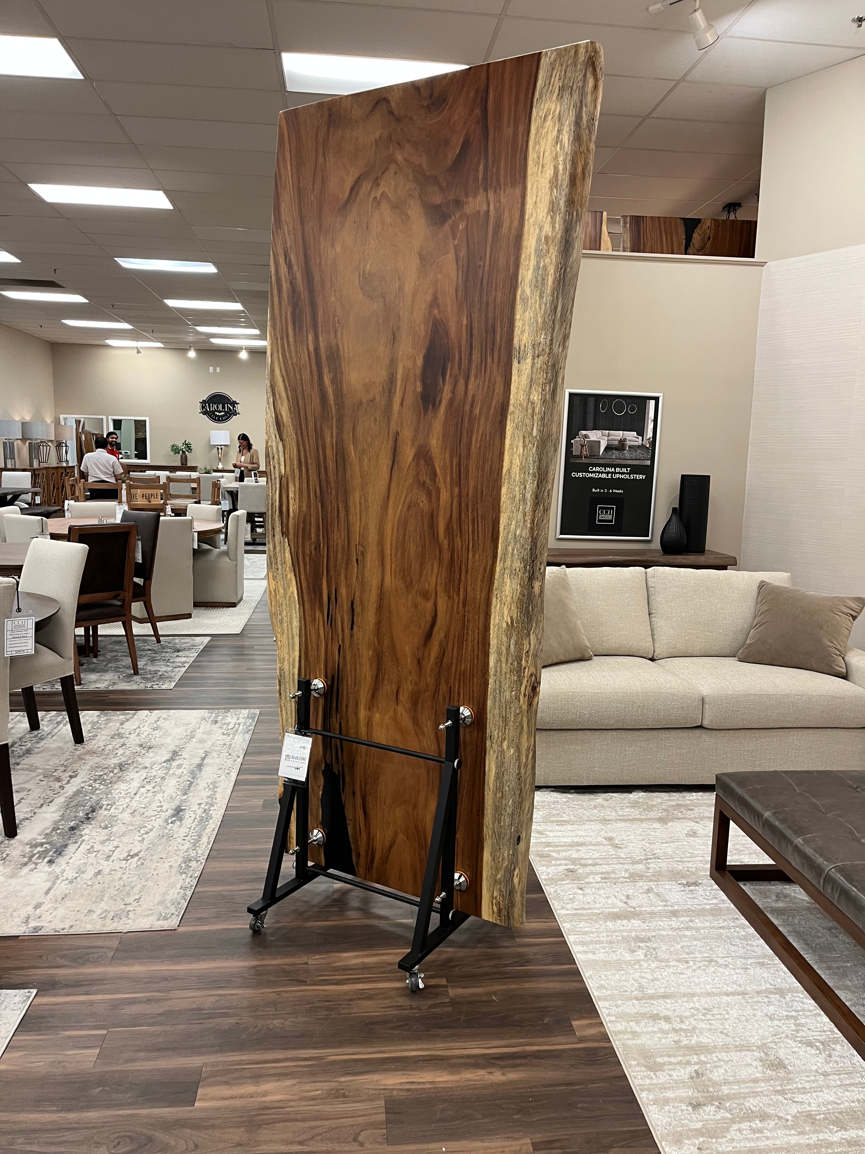 Nicoya 96" Guanacaste Live Edge Dining Table - Natural - SN465