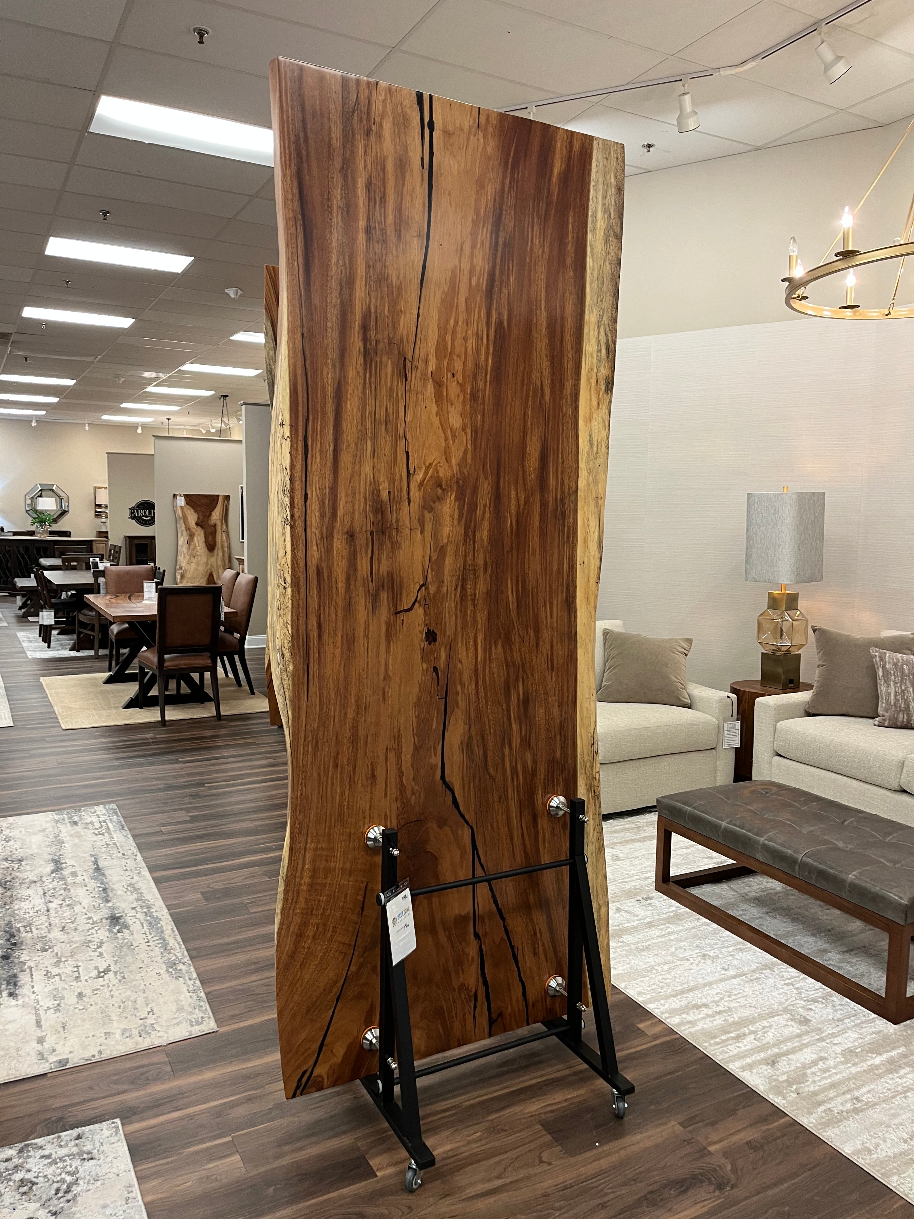 Nicoya 96" Guanacaste Live Edge Dining Table - Natural - SN466