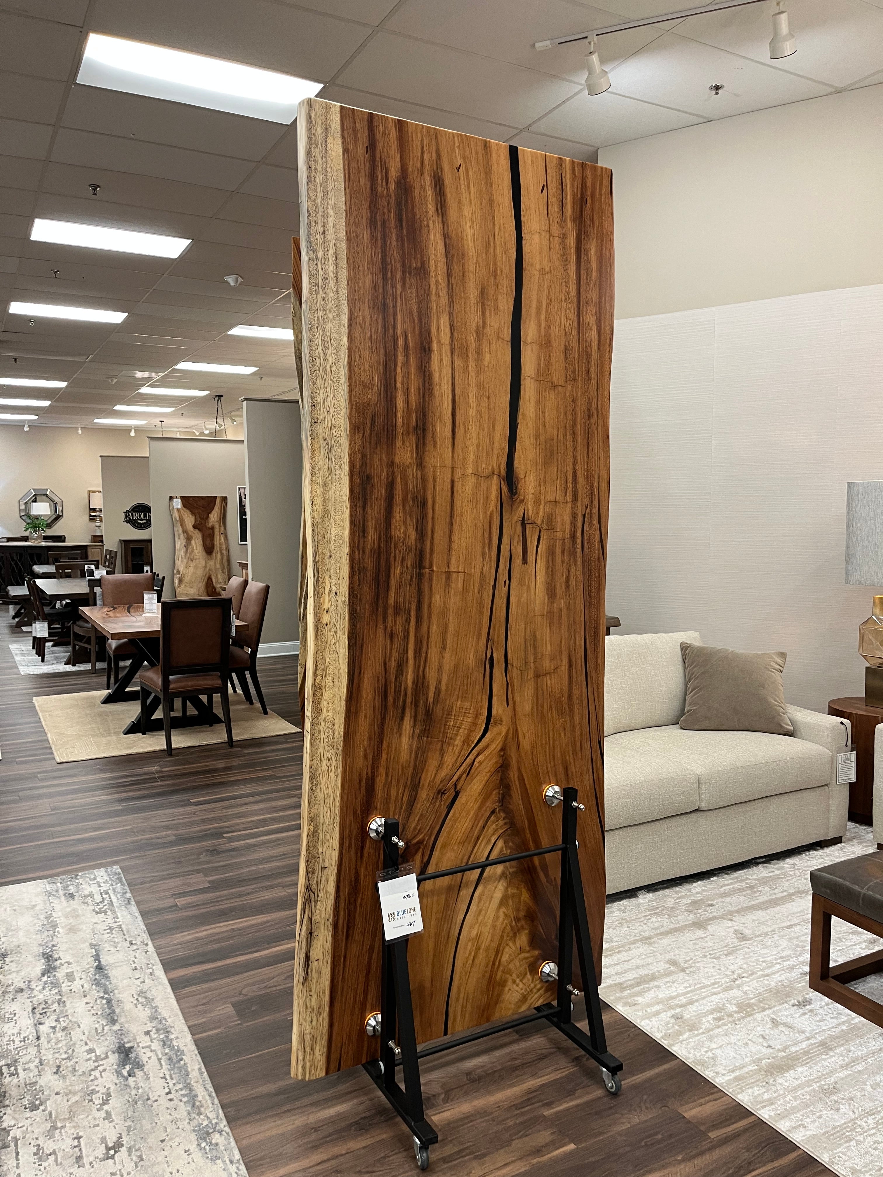 Nicoya 96" Guanacaste Live Edge Dining Table - Natural - SN467