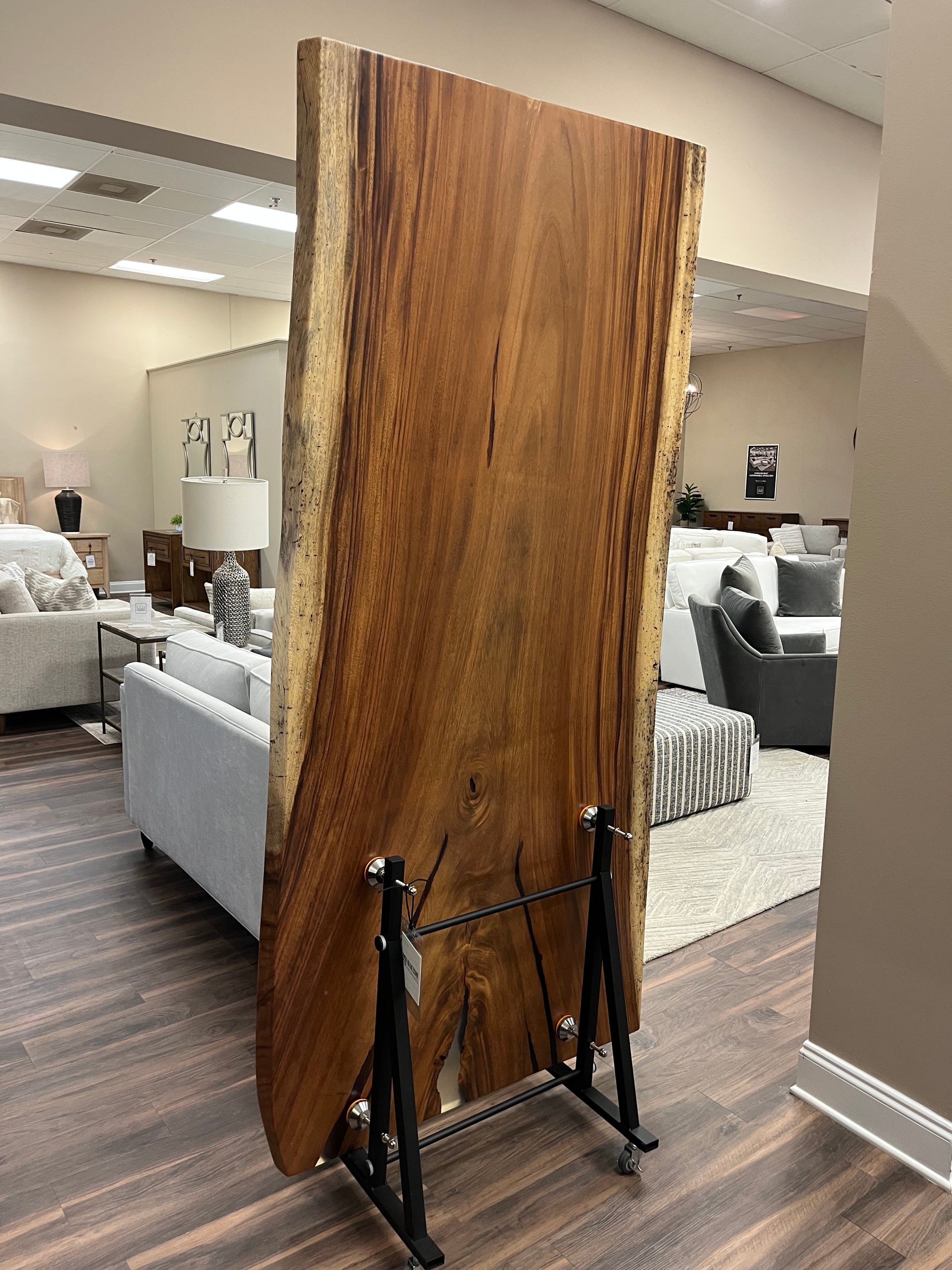 Nicoya 84" Guanacaste Live Edge Dining Table - Natural - SN488