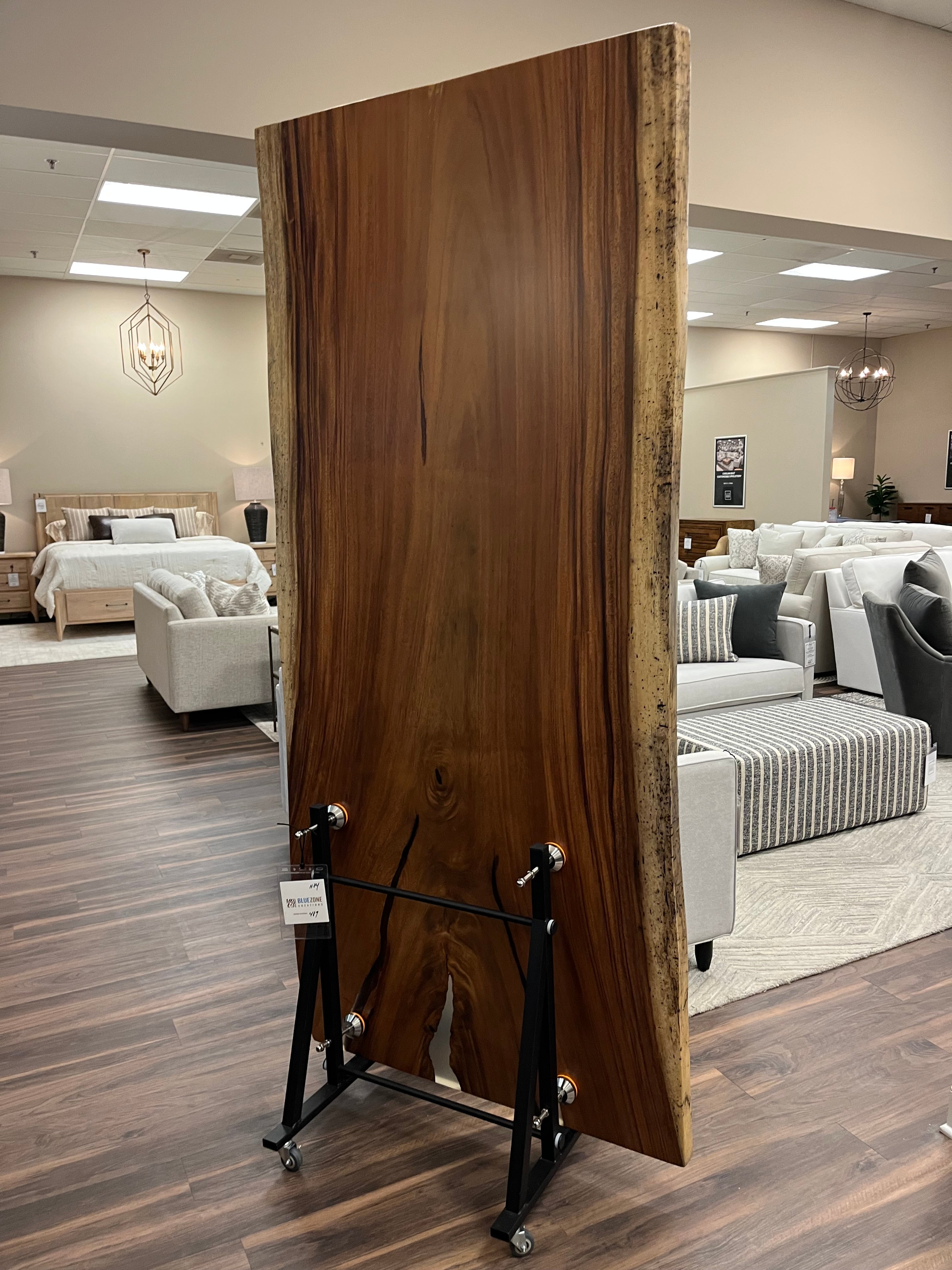 Nicoya 84" Guanacaste Live Edge Dining Table - Natural - SN489