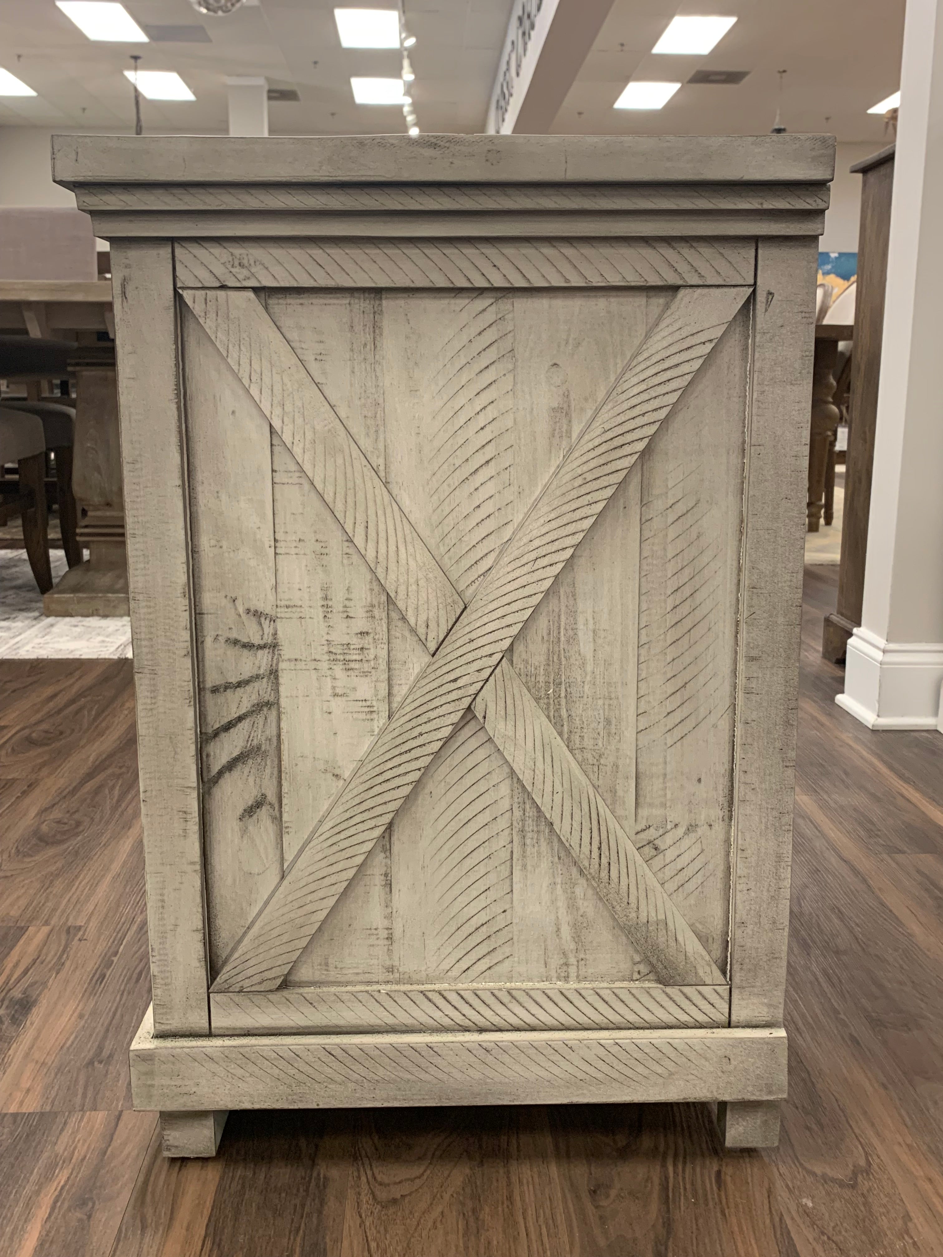 Henderson 27" 3 Drawer Night Stand - Country Gray