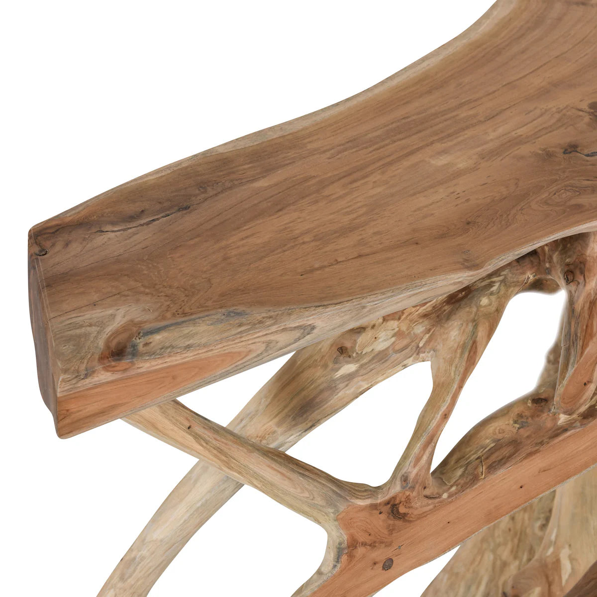 Crete 70" Teak Root Console Table - Natural