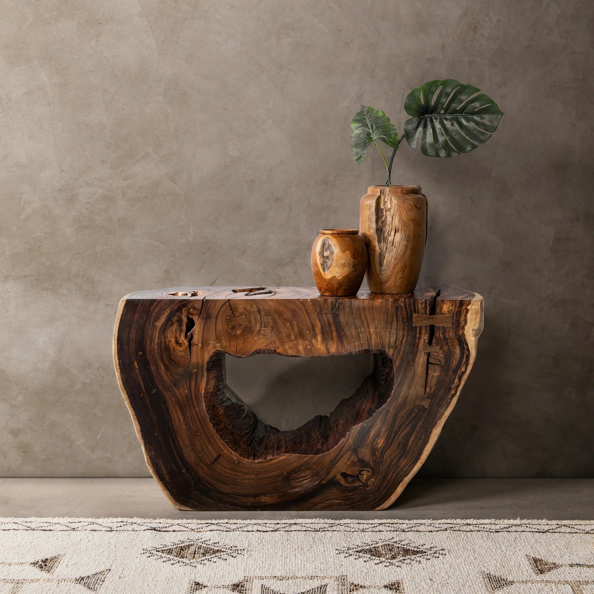 Zaida 50" Teak Console Table