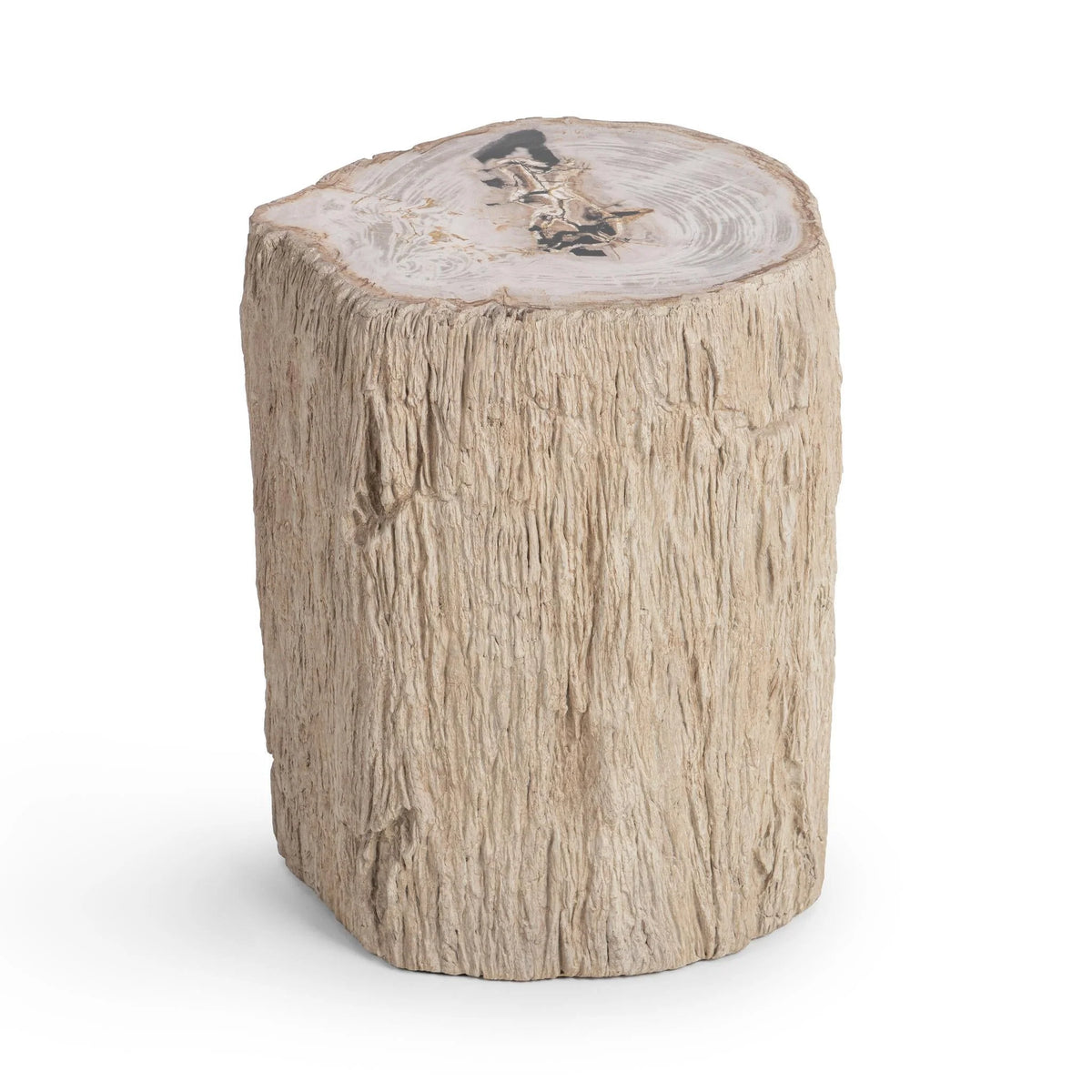 Mossi 18" Petrified Wood End Table - Coastal Birch (Copy)