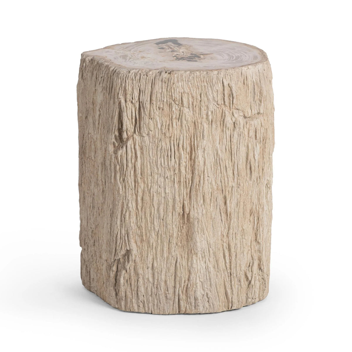Mossi 18" Petrified Wood End Table - Coastal Birch (Copy)