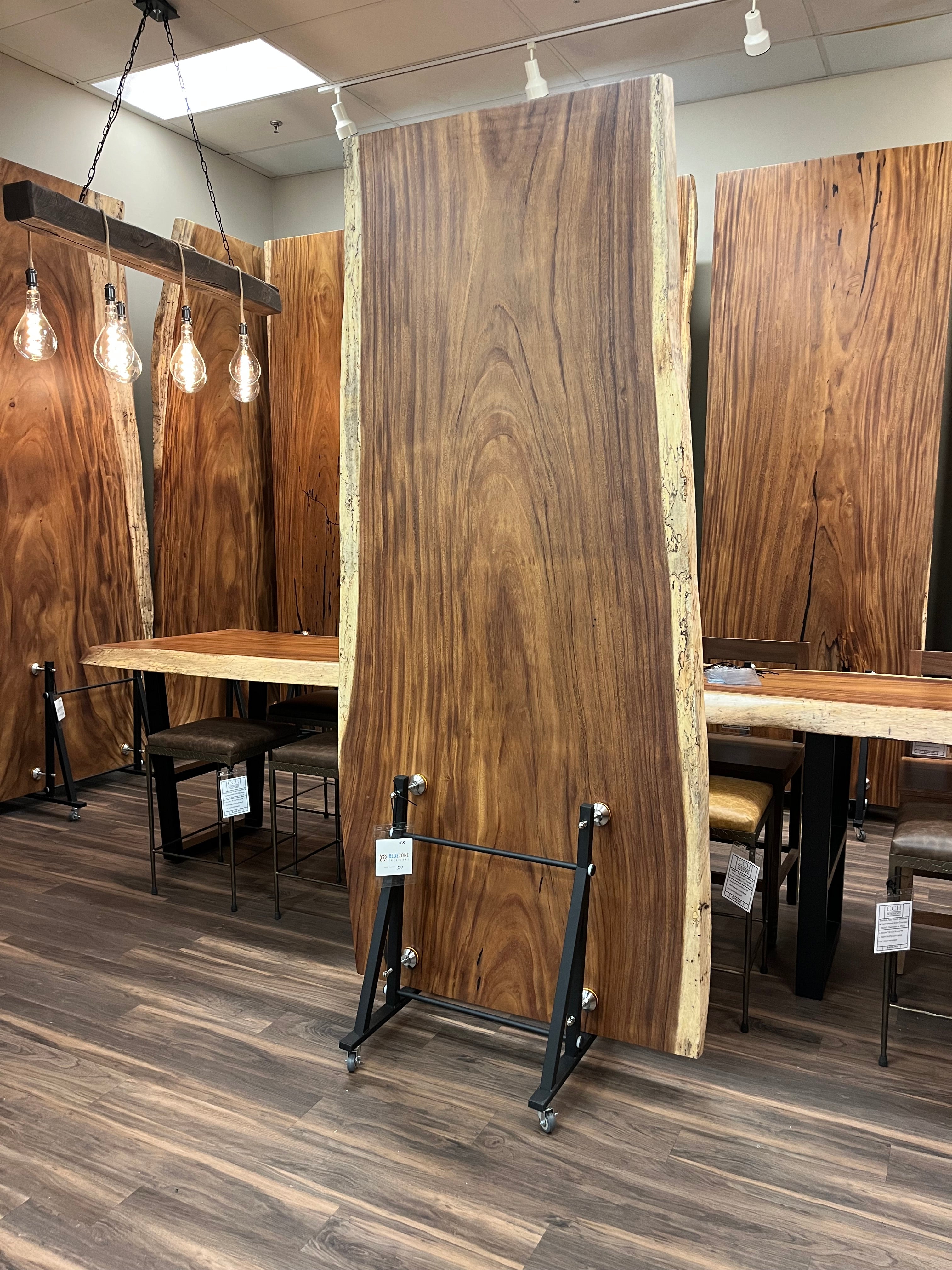 Nicoya 96" Guanacaste Live Edge Dining Table - Natural - SN510