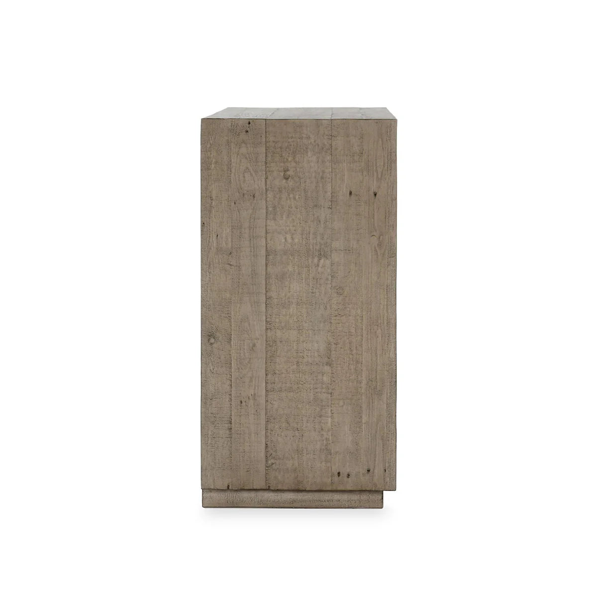 Tempe 50" Reclaimed Pine 2 Door Cabinet - Gray + Antique White