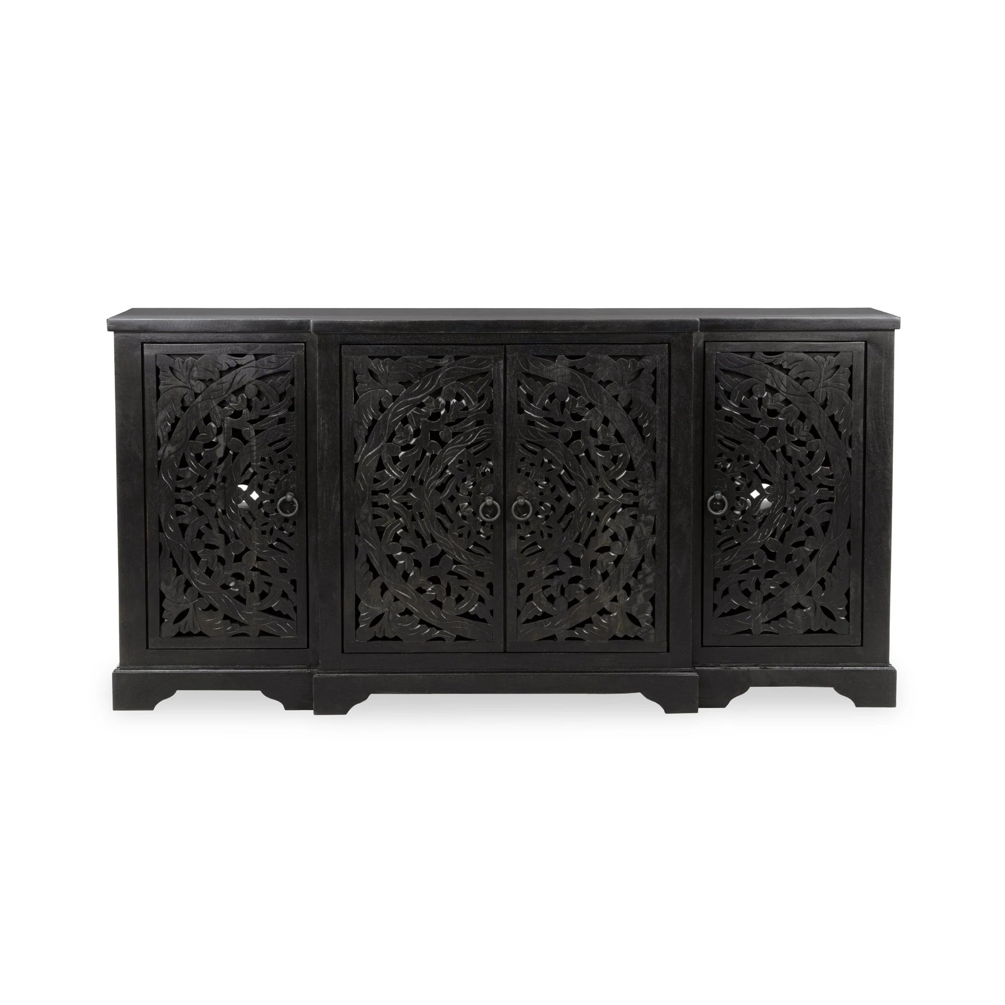 Enzo 72" 4 Door Sideboard - Harvest Walnut