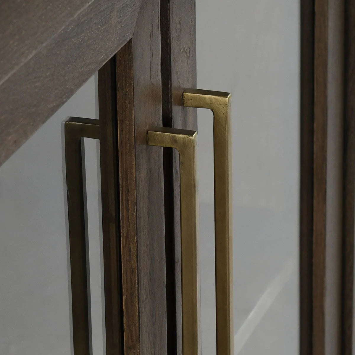 Tristan 108" Oak 6 Door Sideboard - Landmark Brown