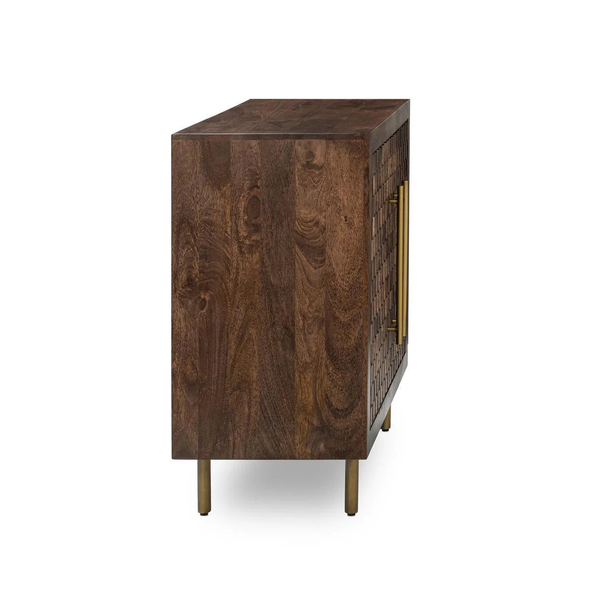Amaya 36" 2 Door Cabinet - Bark