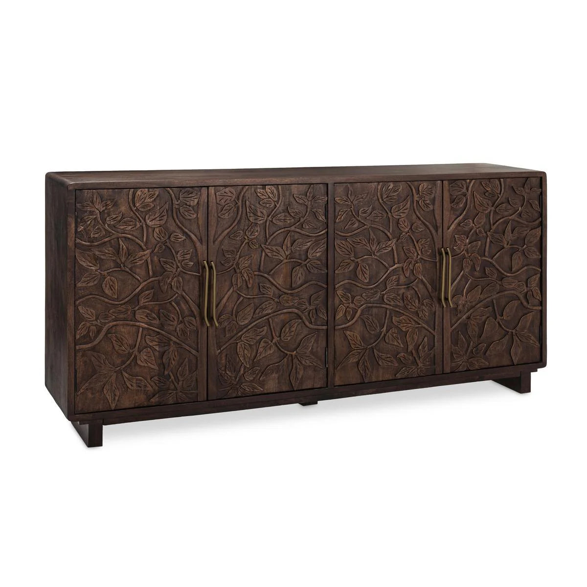 Athens 78" 4 Door Sideboard - Kona Brown