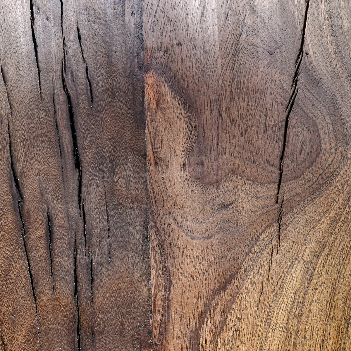 Alex 58" Reclaimed Wood Bench - Rustic Brown + Iron