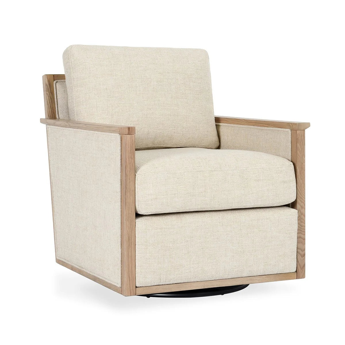 Sofia 29" Accent Swivel Chair - Natural