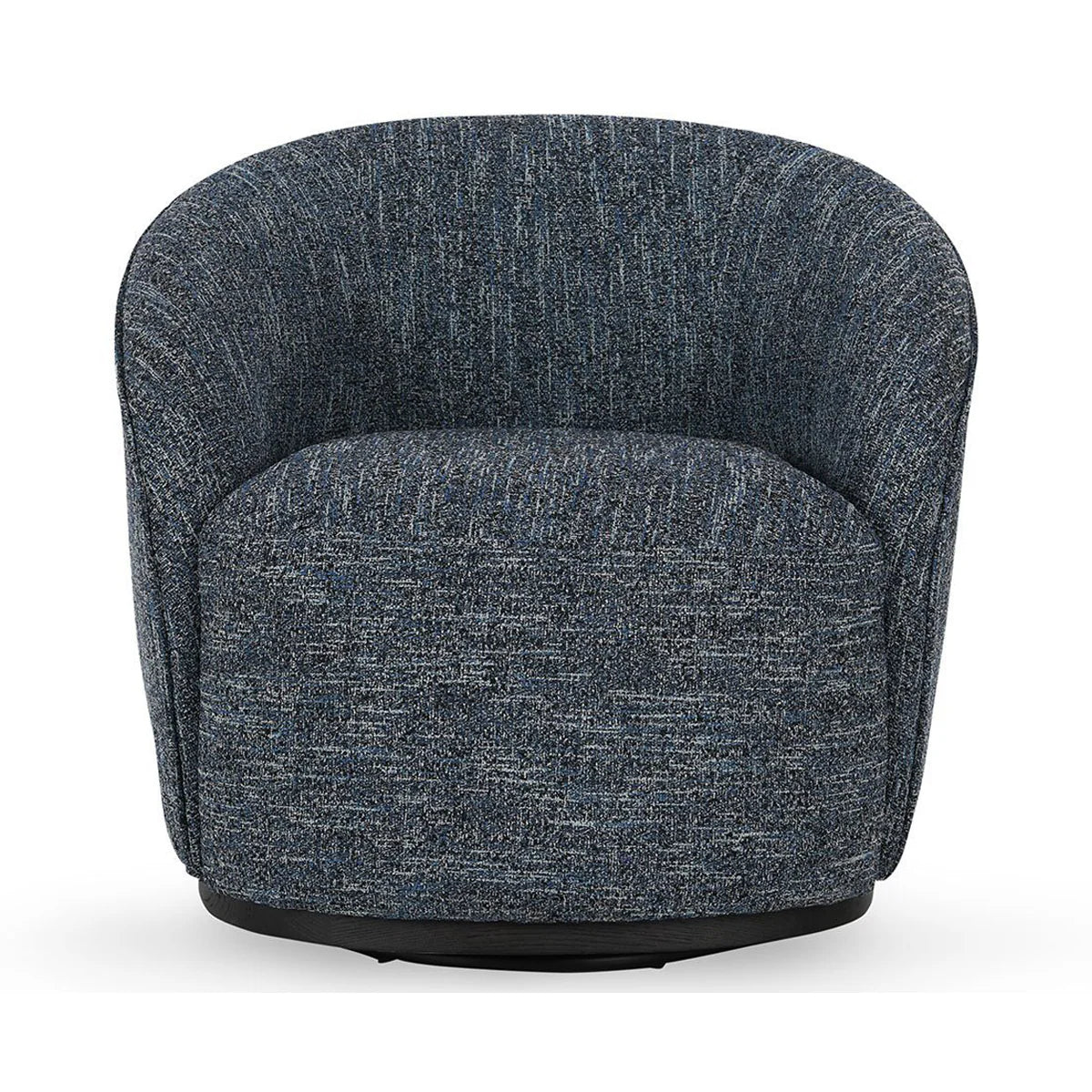 Cayson 34" Swivel Chair - Blue