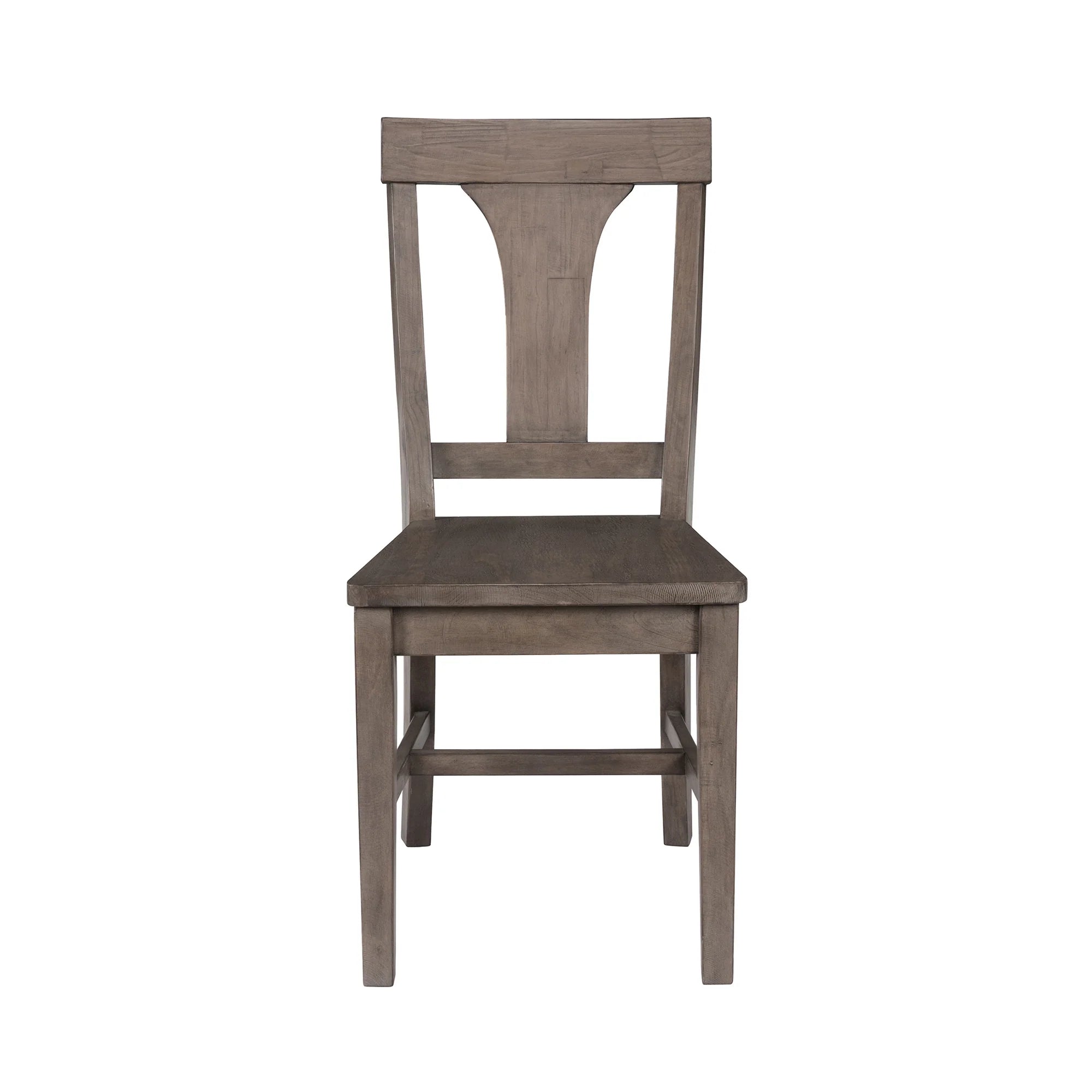 Modesto Reclaimed Pine Dining Chair - Charcoal Wash