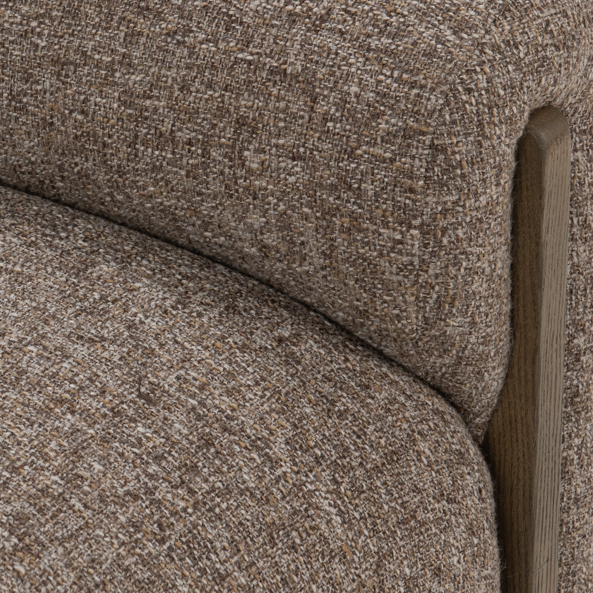 Linnea 60" Upholstered Bench - Bronzed Cocoa