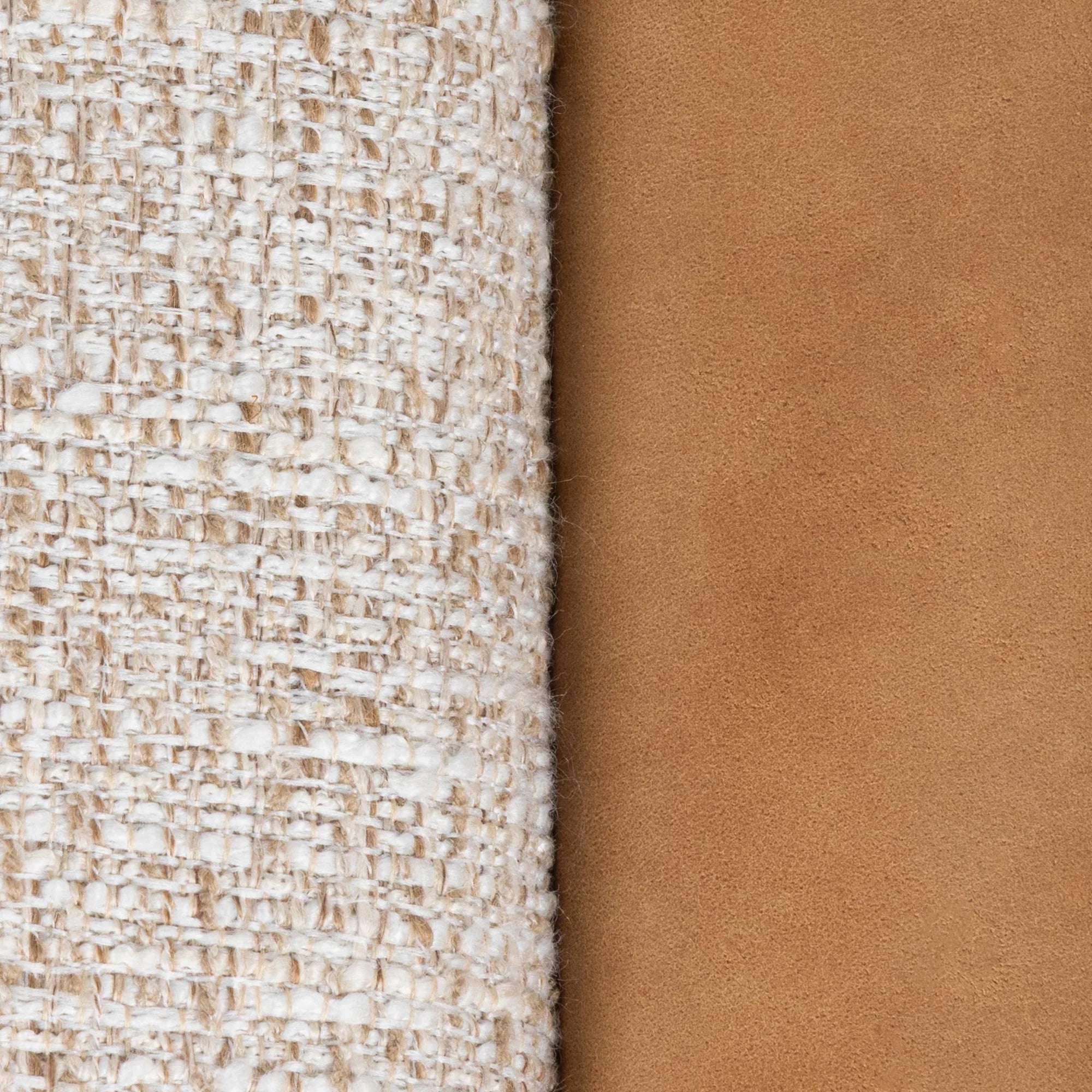 Quinn 42" Top Grain Leather Accent Chair - Latte