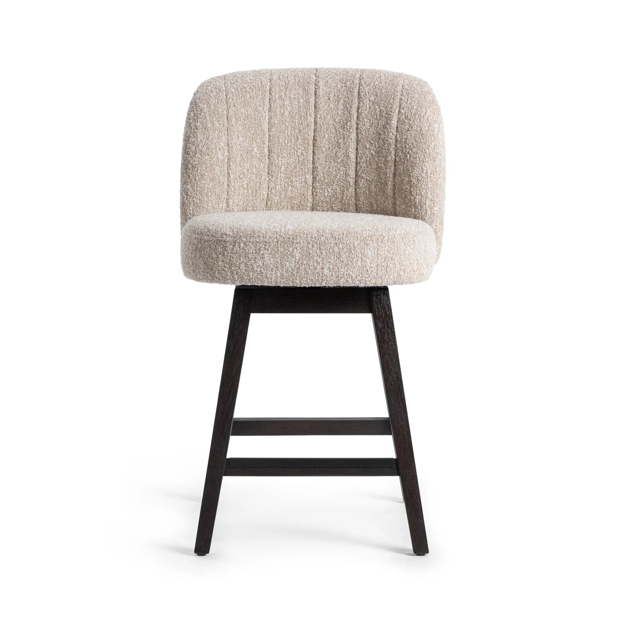 Dutton Swivel Counter Stool - Sandy Cream