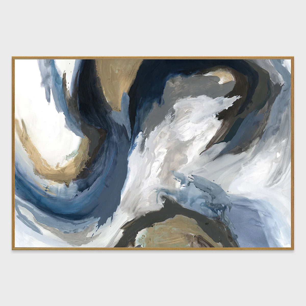 Ultra Marine 72"x48" Painting by Buddy Whitlock