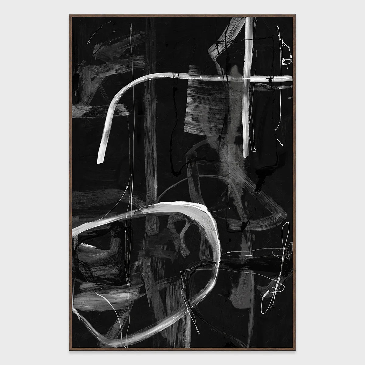 Yang 48x72 Canvas Painting by Buddy Whitlock