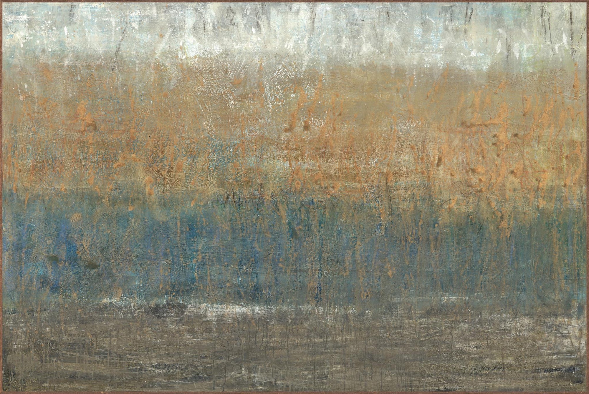 Concentrate 40"x60" Painting by Buddy Whitlock