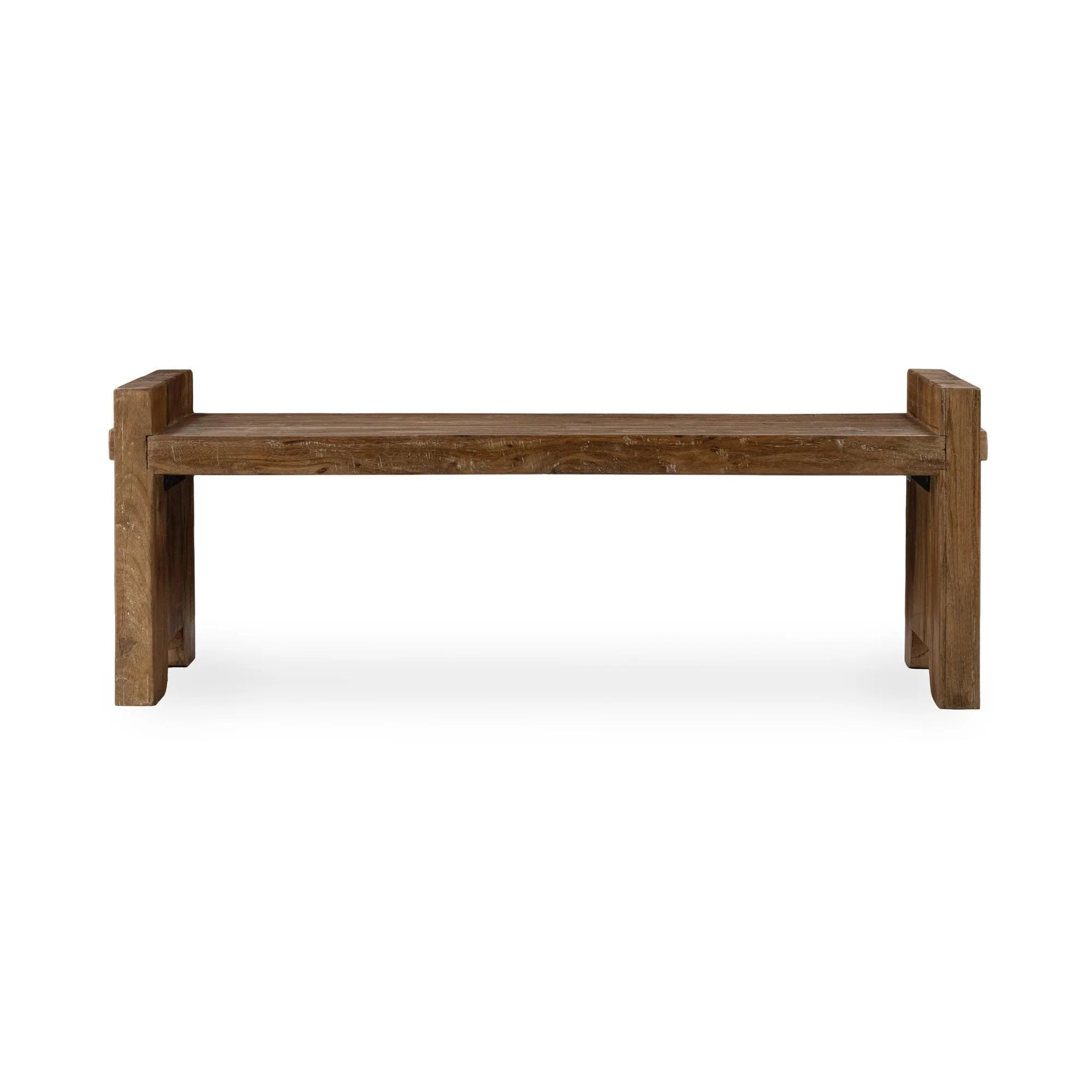 Charlize 56" Reclaimed Wood Bench - Natural