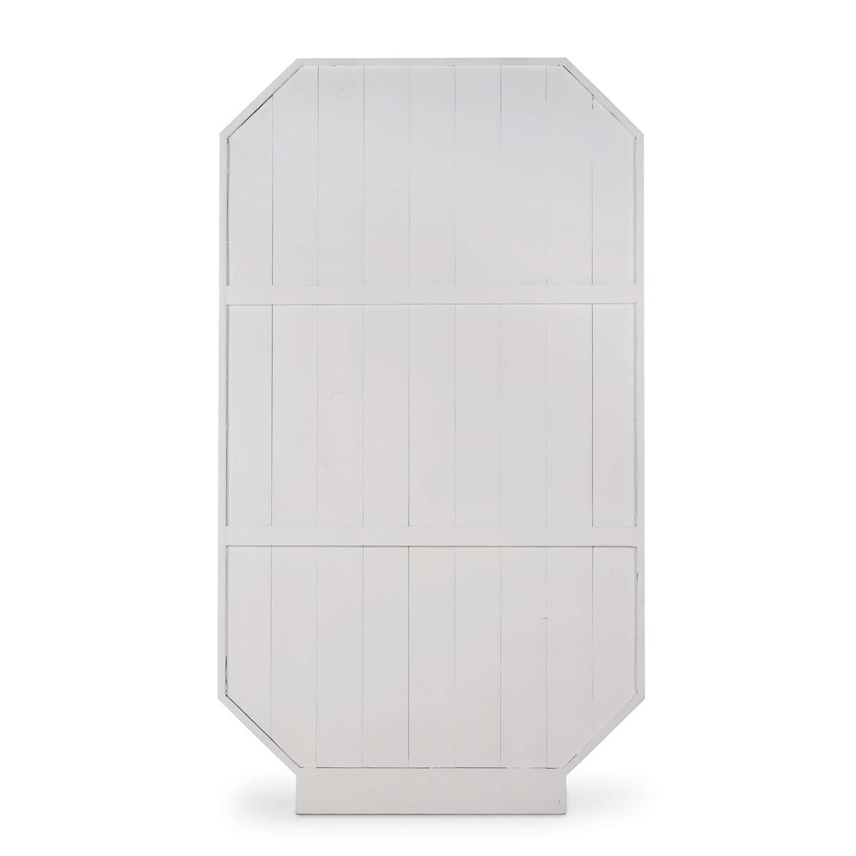 Barbara 43" Mahogany 2 Door Cabinet - True White