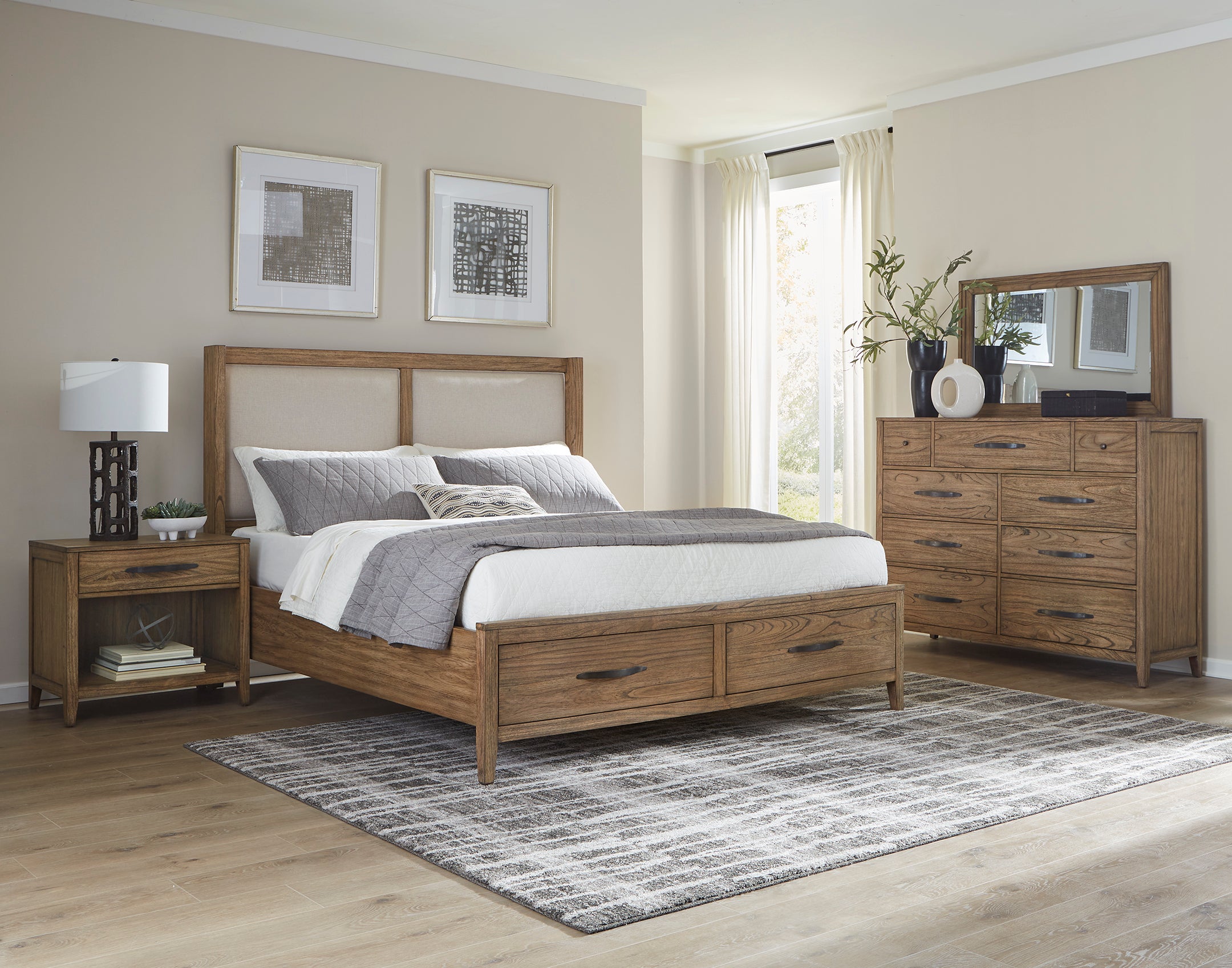 Provo 30" 1 Drawer Nightstand - Sandrift