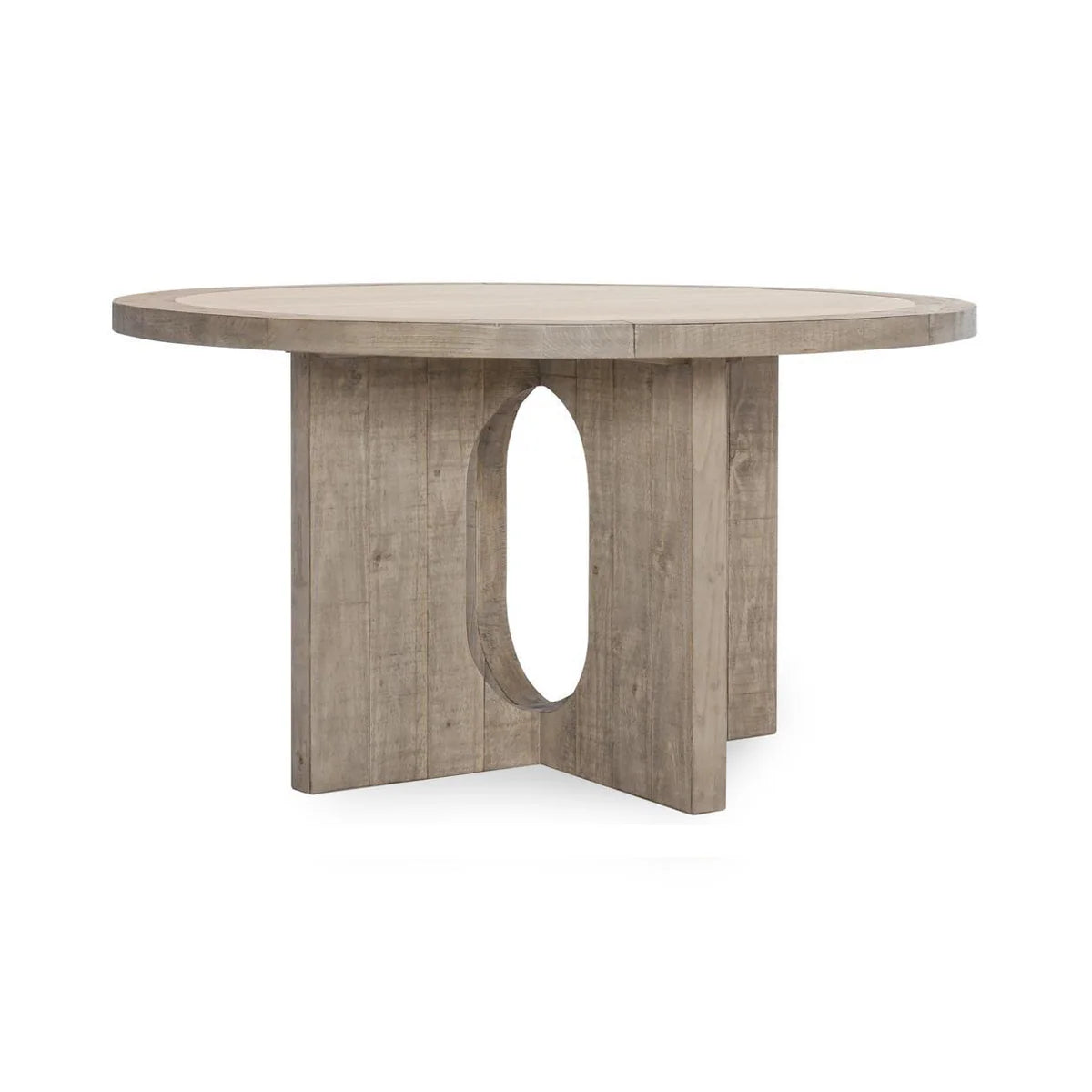 Kimia 55" Round Dining Table - Natural